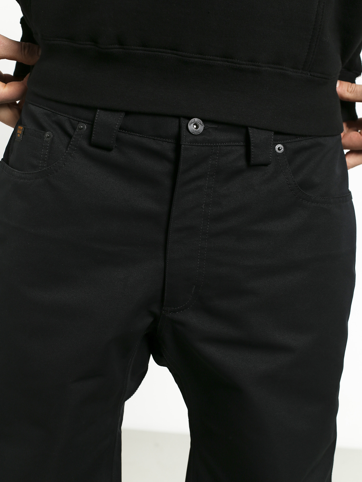 Męskie Spodnie snowboardowe L1 Premium Goods Straight Standard (black)