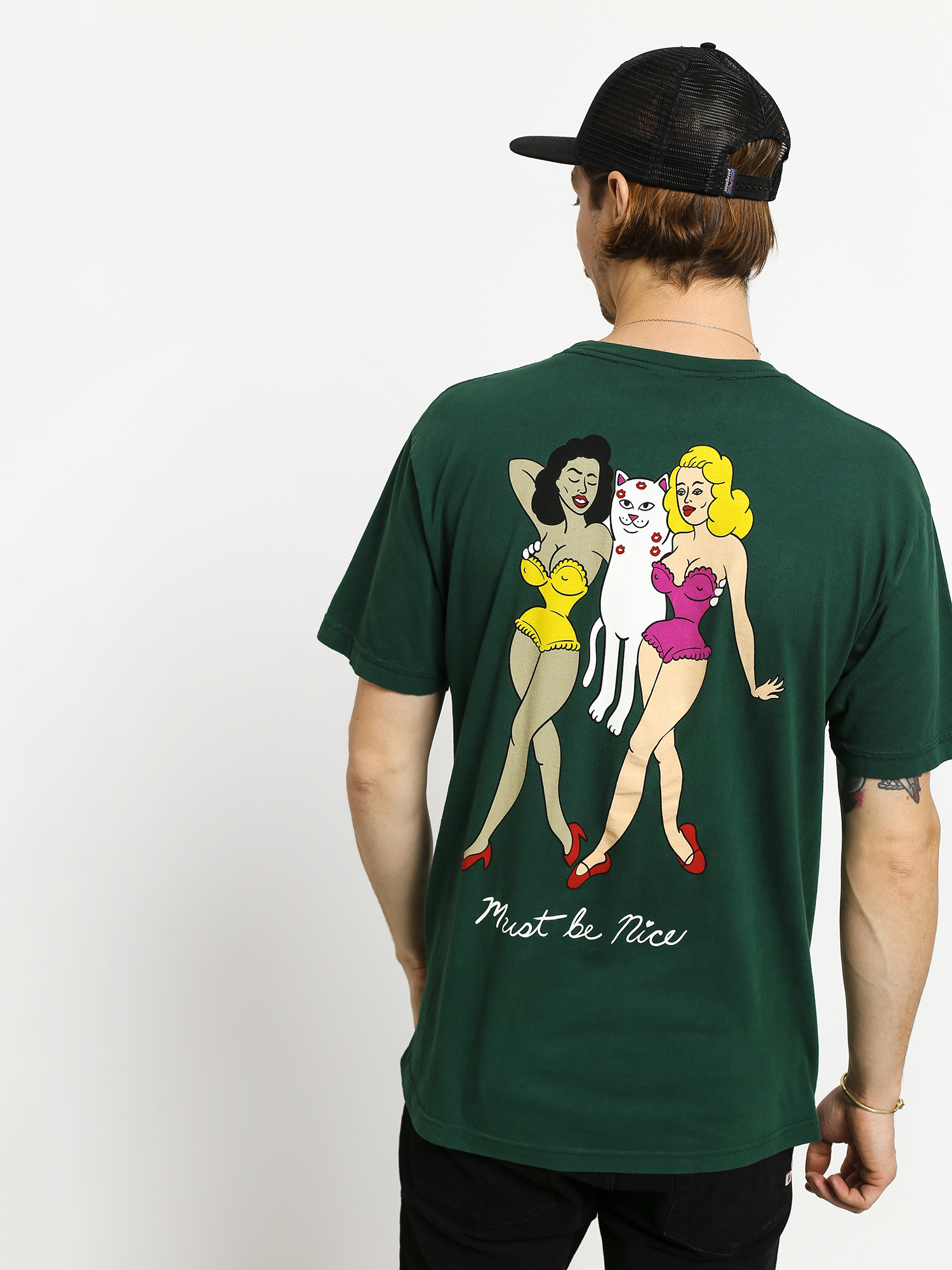 T-shirt RipNDip Ladies Man (hunter green)