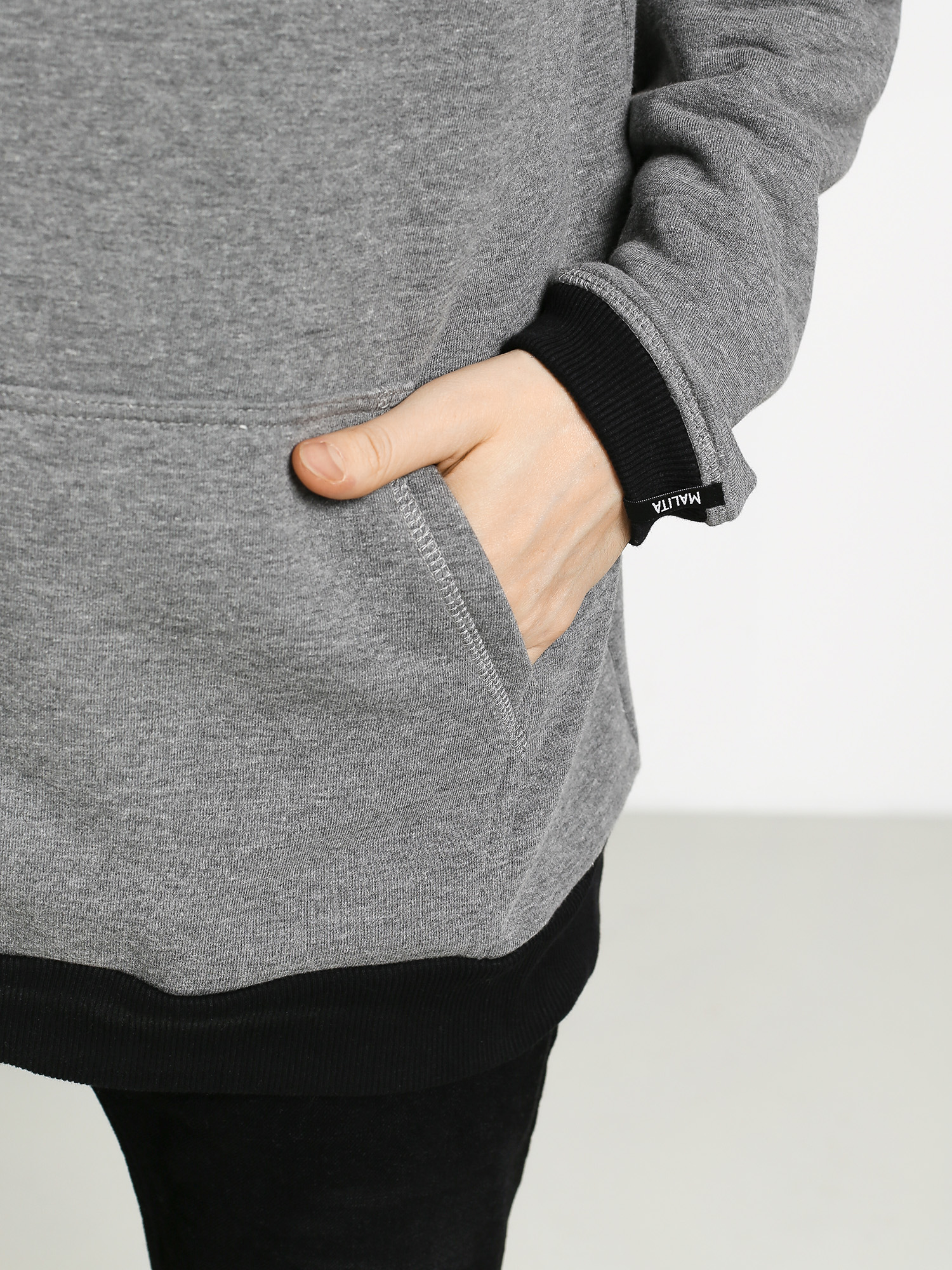 Bluza z kapturem Malita In Skate We Trust (grey)