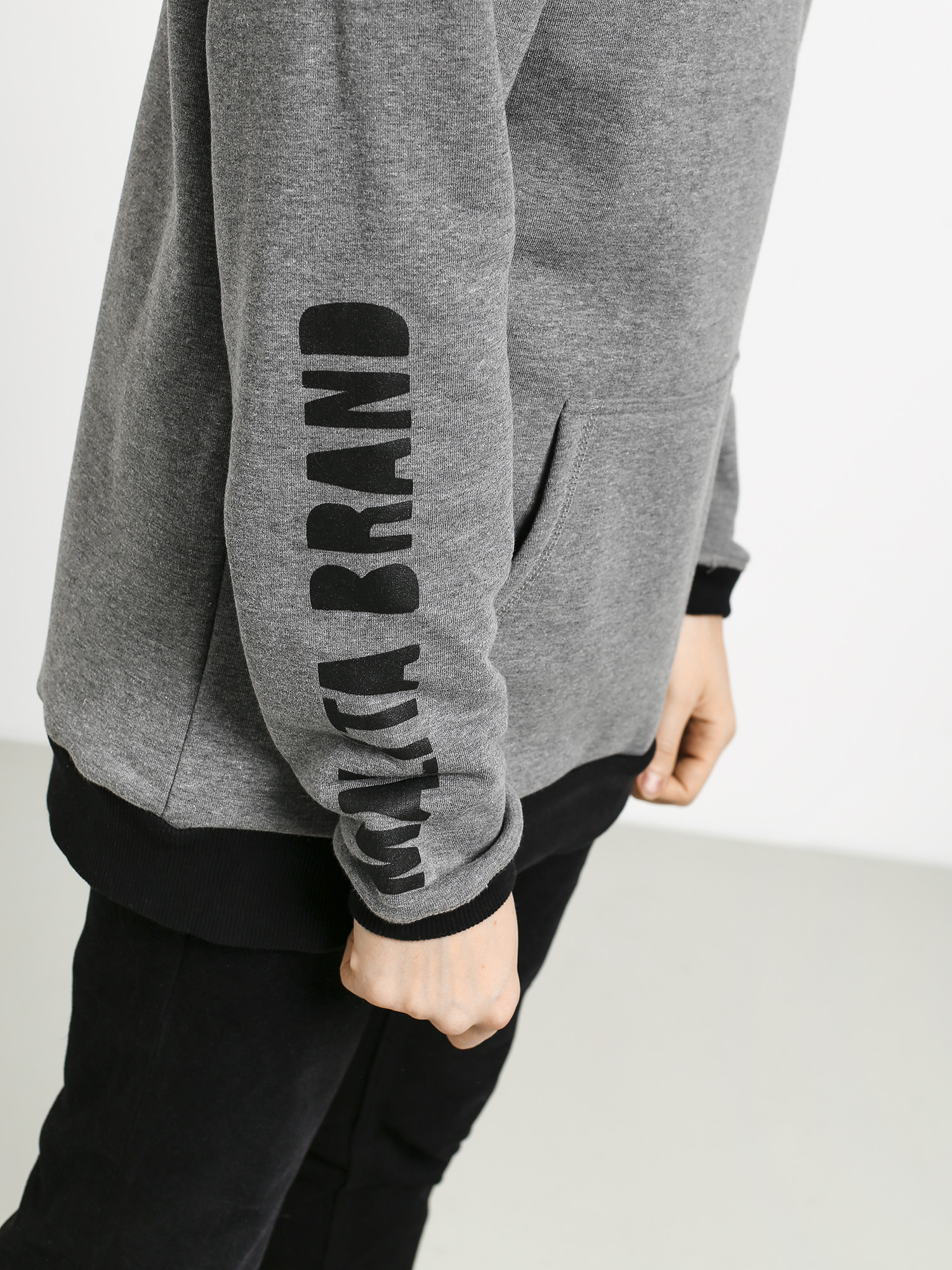 Bluza z kapturem Malita In Skate We Trust (grey)