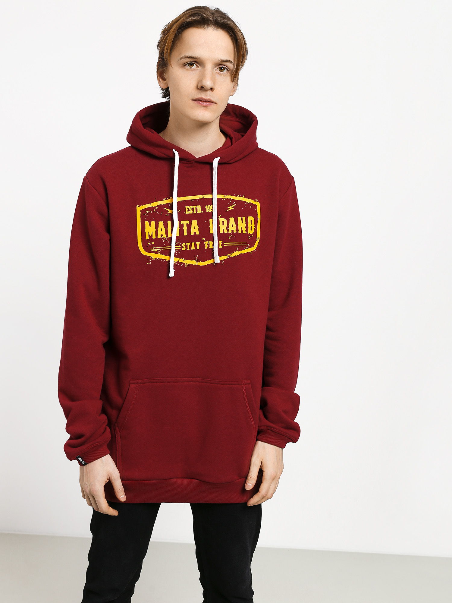 Bluza z kapturem Malita Stay True HD (burgundy)