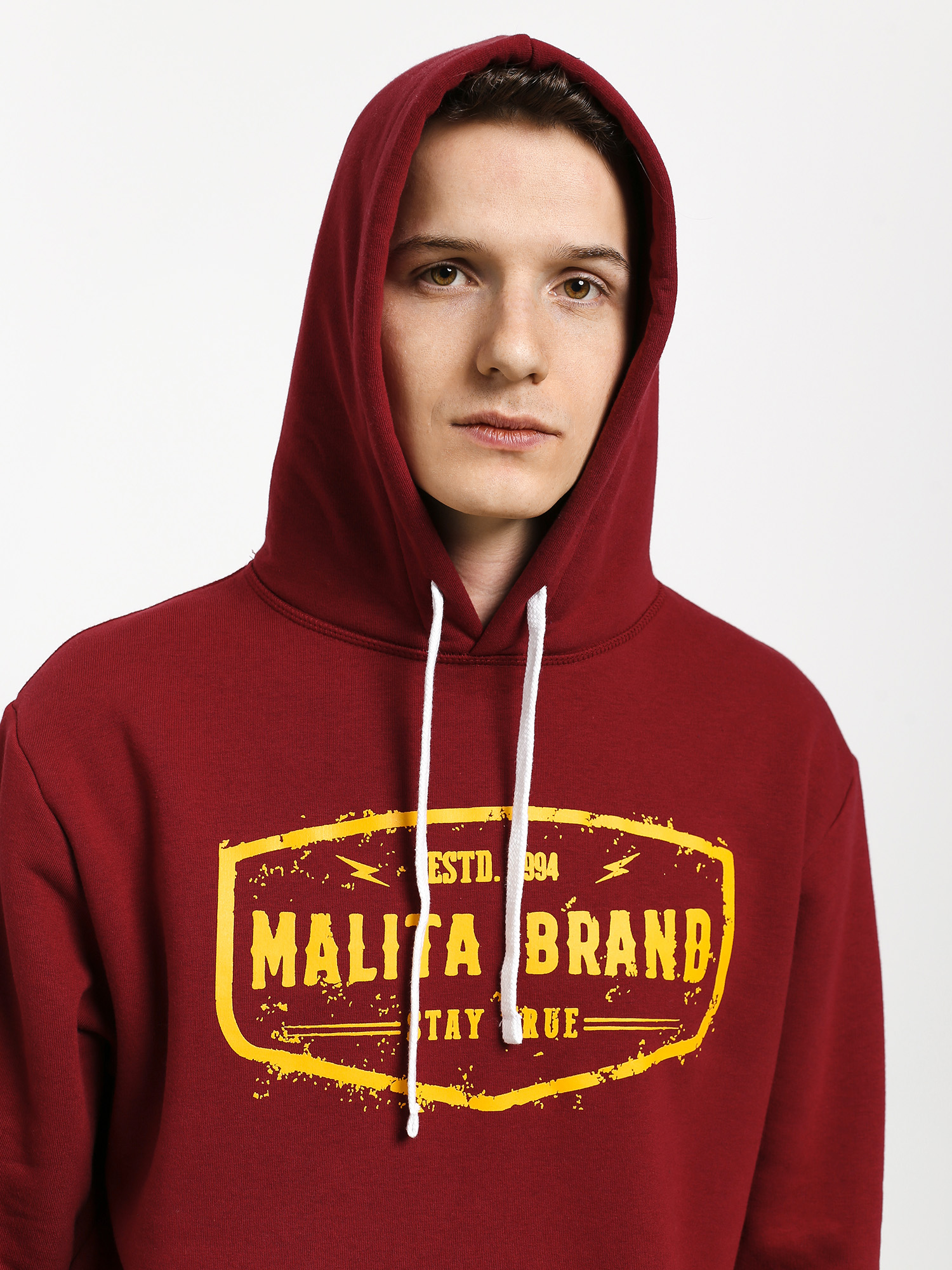 Bluza z kapturem Malita Stay True HD (burgundy)