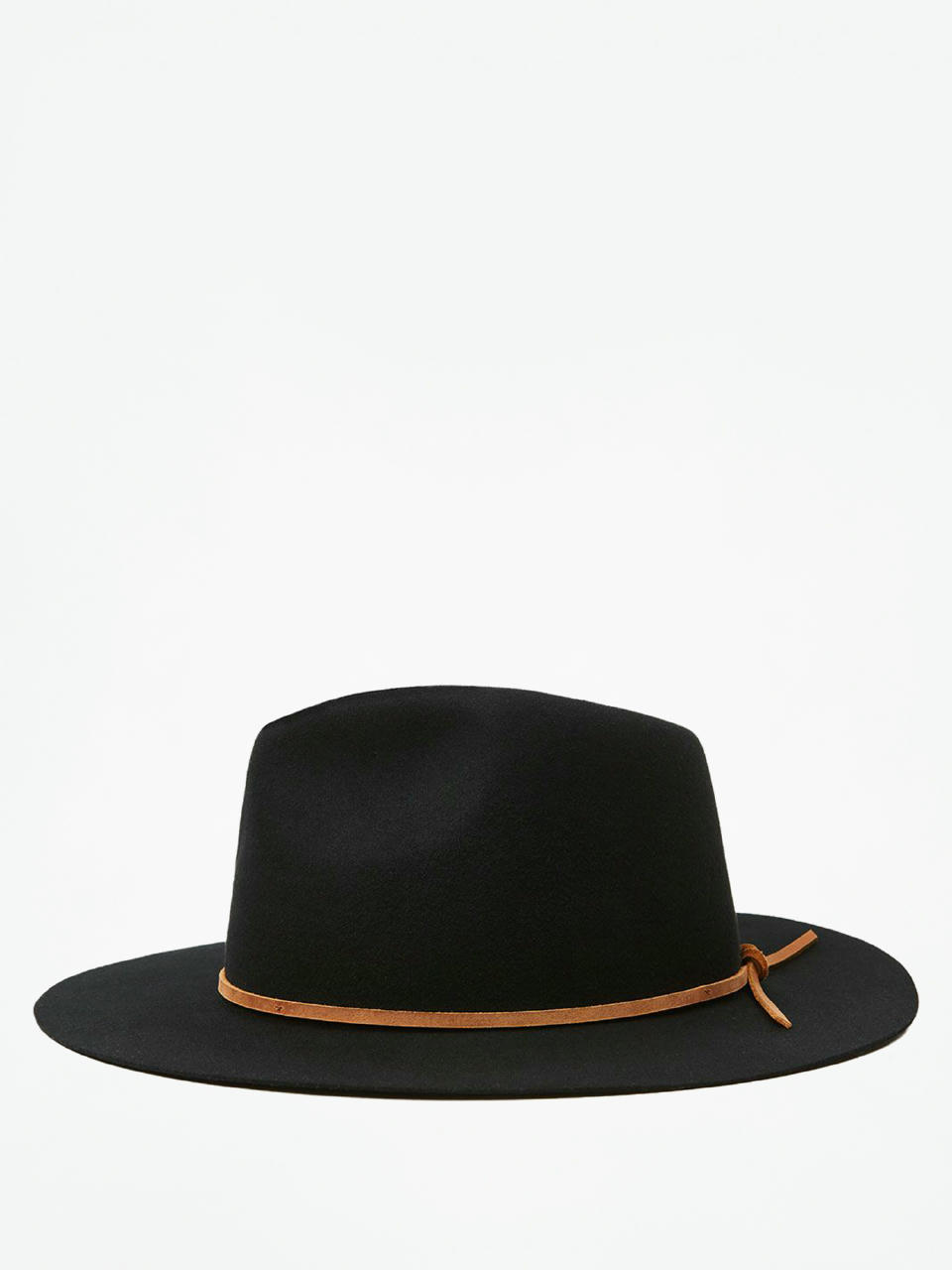 Kapelusz Brixton Wesley Fedora (black/brown)