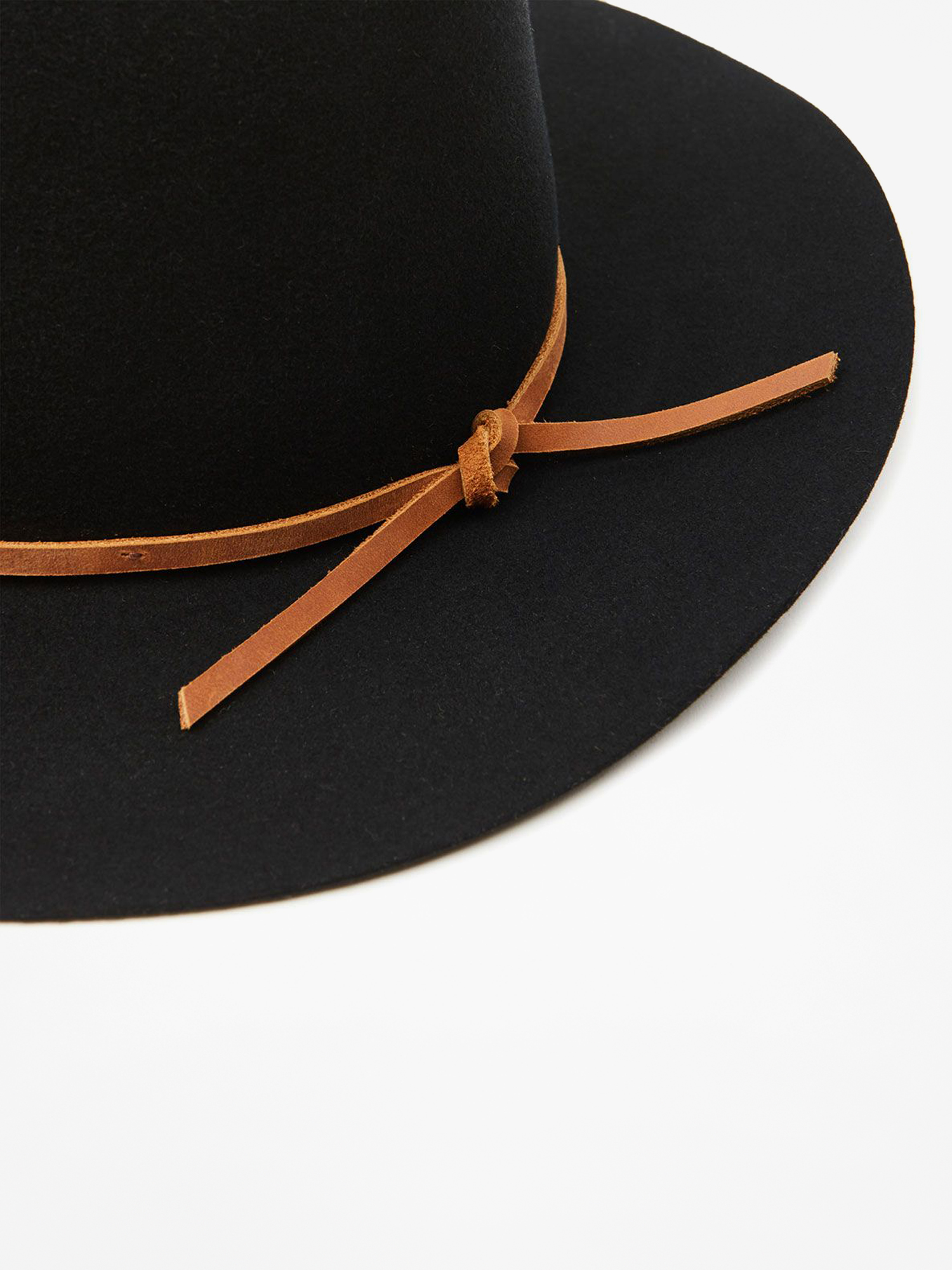 Kapelusz Brixton Wesley Fedora (black/brown)