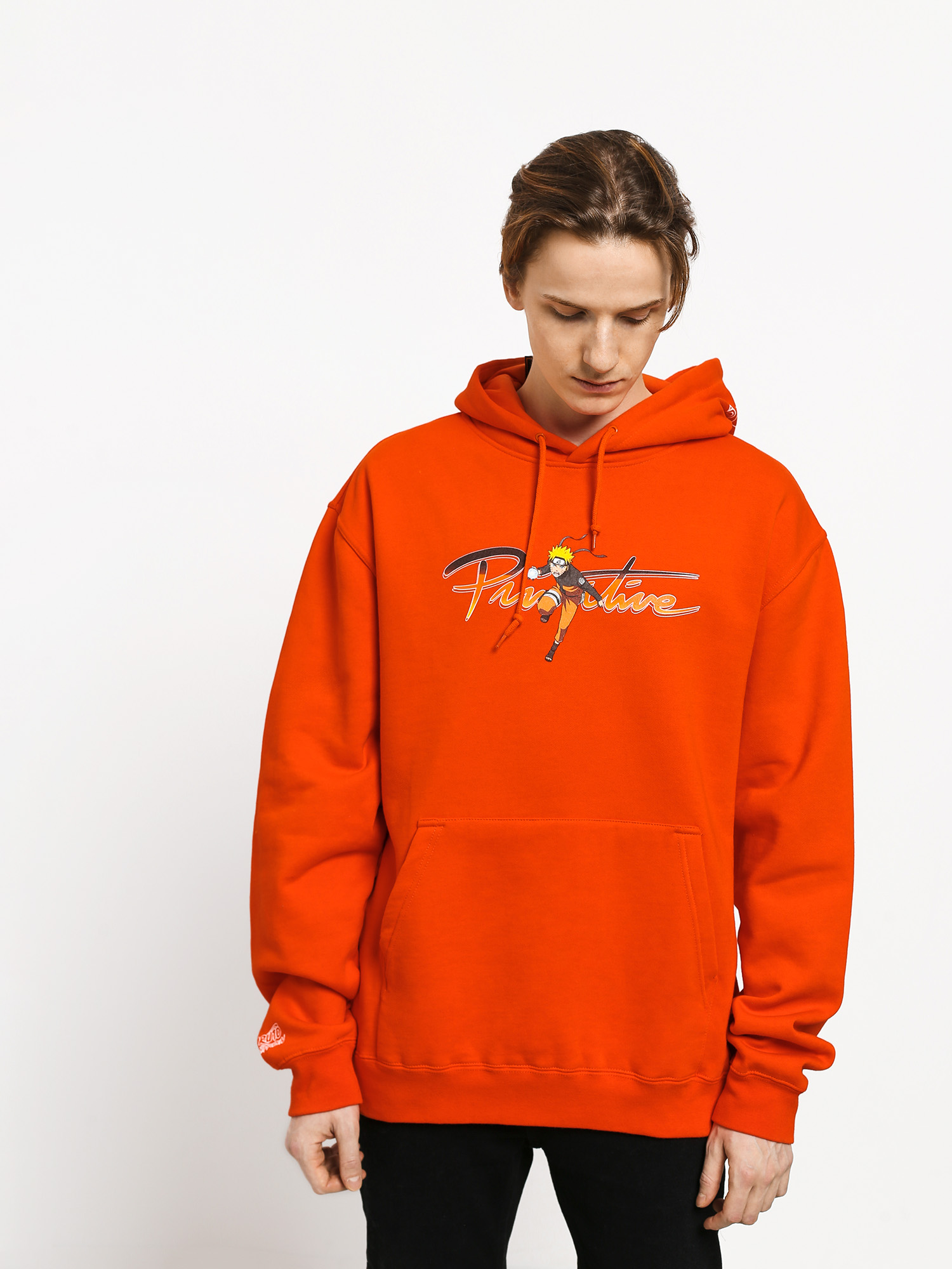 Bluza z kapturem Primitive Naruto Nuevo HD (orange)