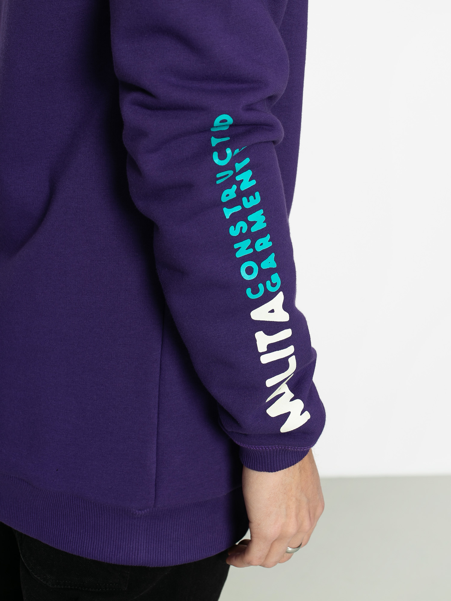 Bluza z kapturem Malita Navigator (violet)