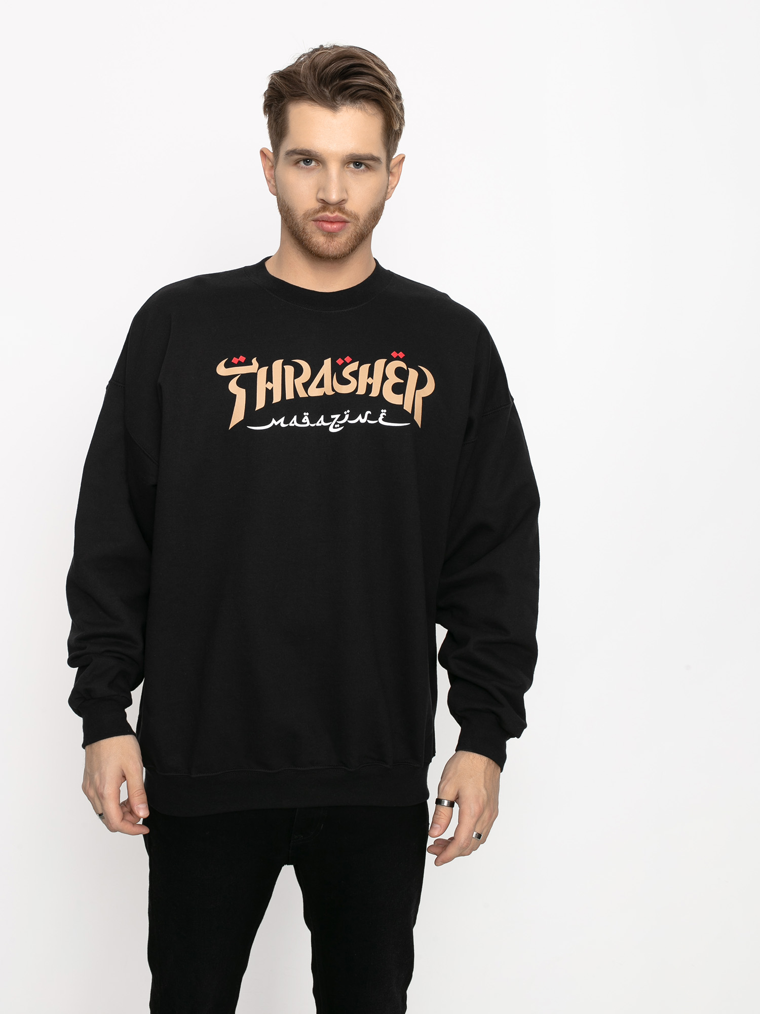 Bluza Thrasher Calligraphy (black)