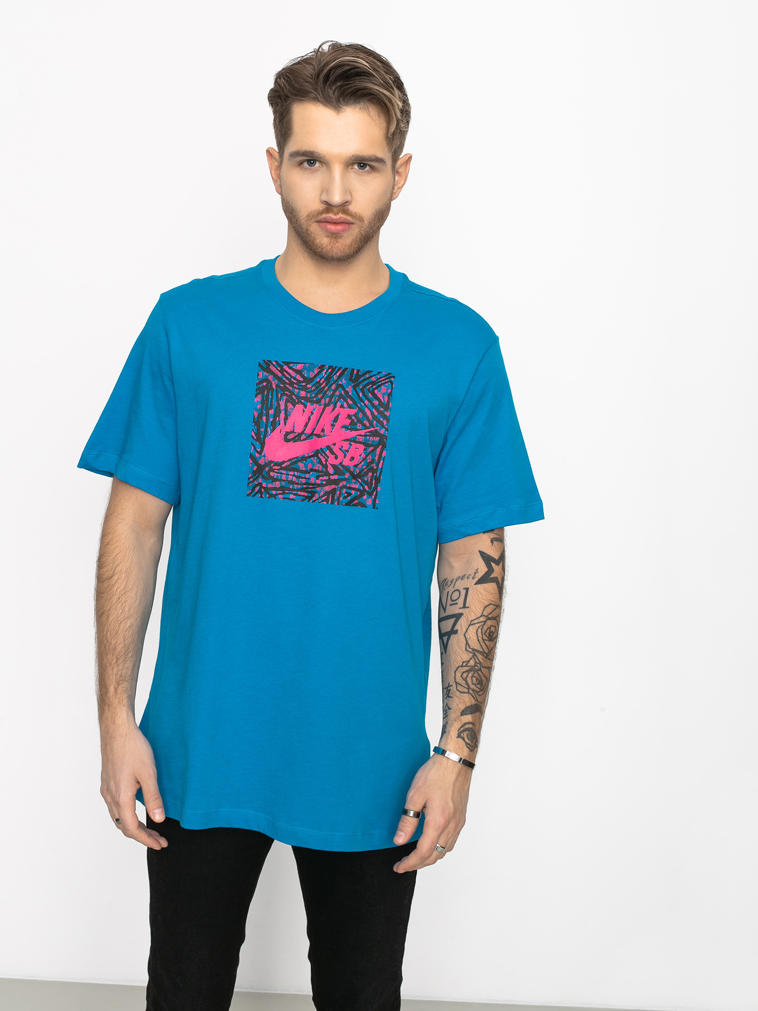 T-shirt Nike SB Sb (laser blue/watermelon)