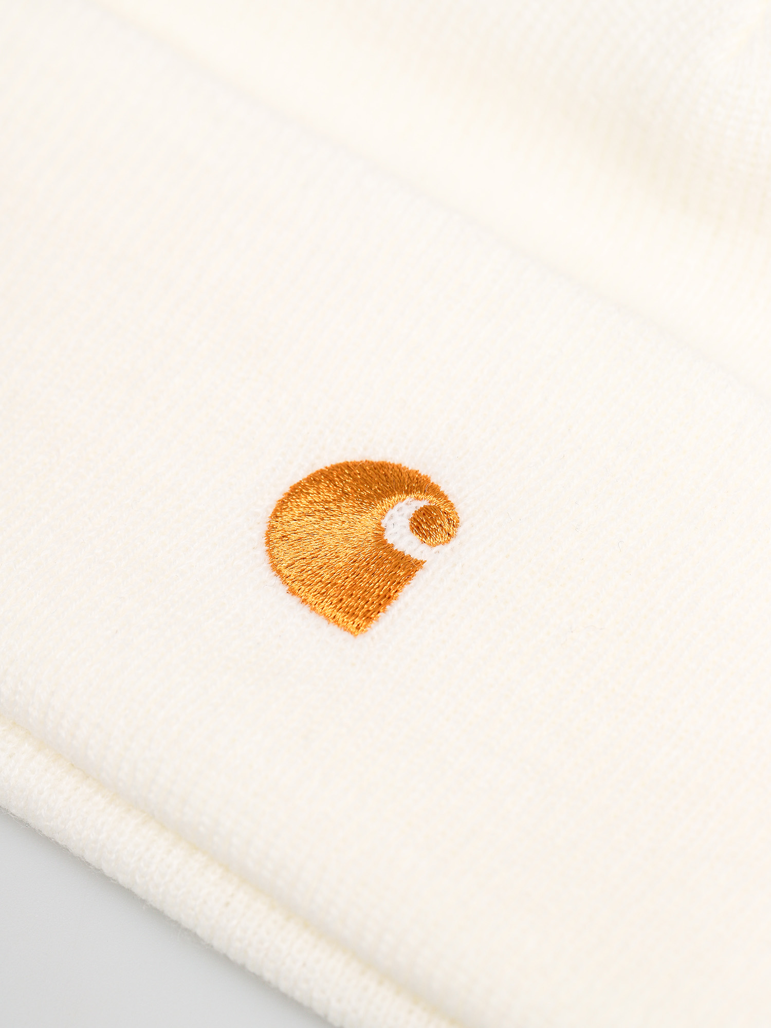 Czapka zimowa Carhartt WIP Chase (white/gold)