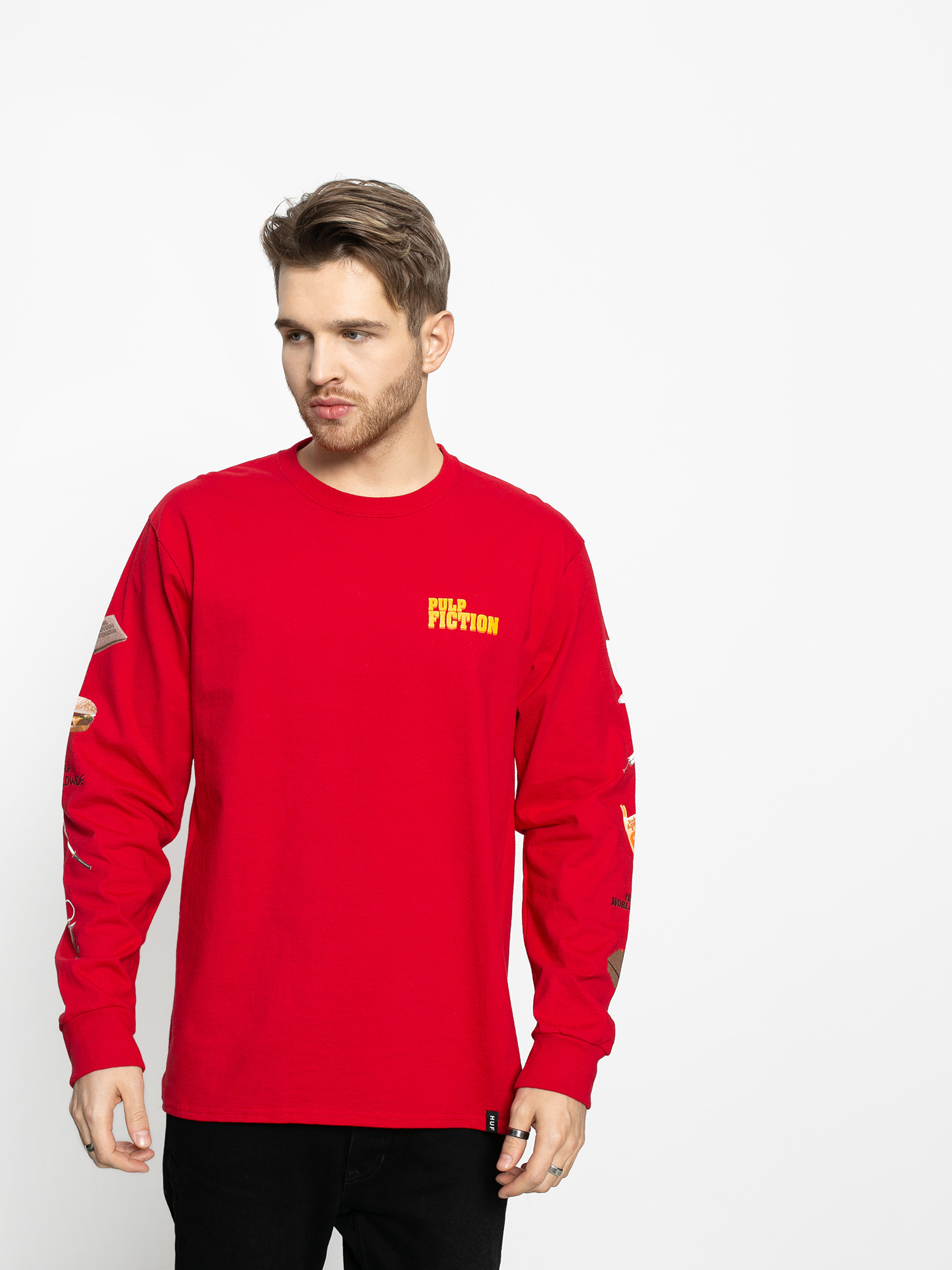 Longsleeve HUF Pulp Fiction Pulp Props (red)