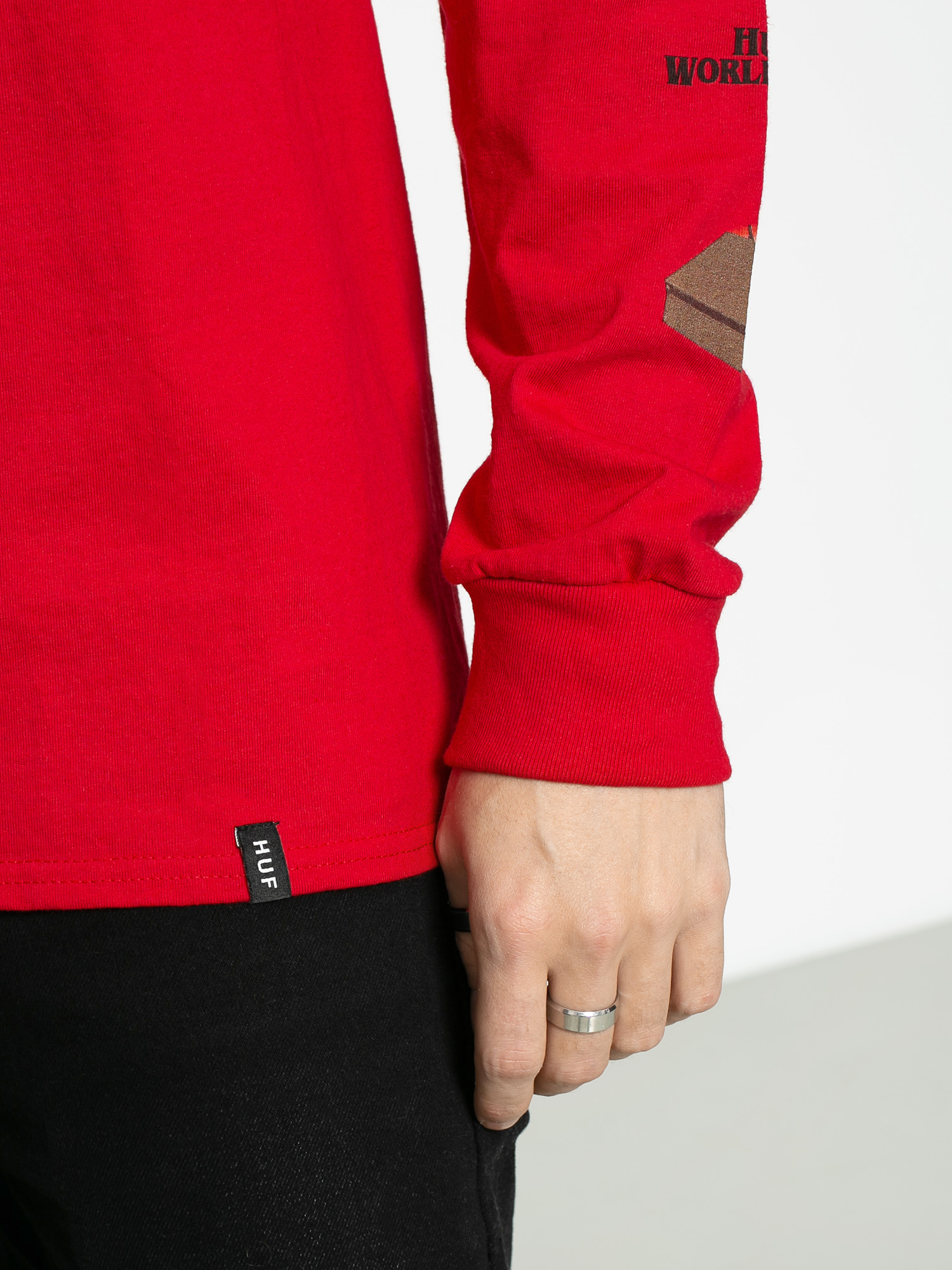 Longsleeve HUF Pulp Fiction Pulp Props (red)