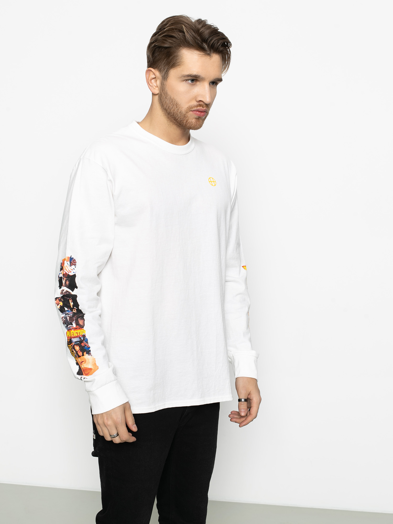 Longsleeve HUF Pulp Fiction Collage (white)