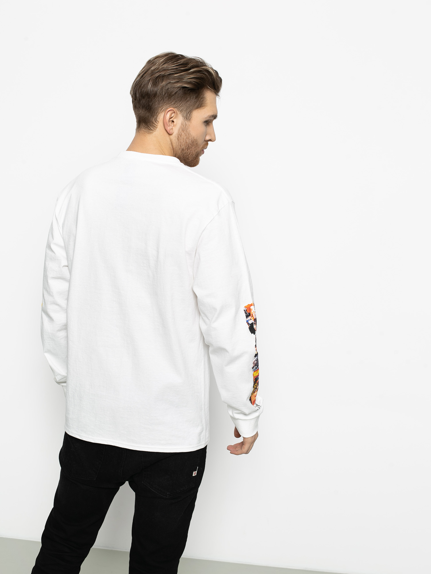 Longsleeve HUF Pulp Fiction Collage (white)