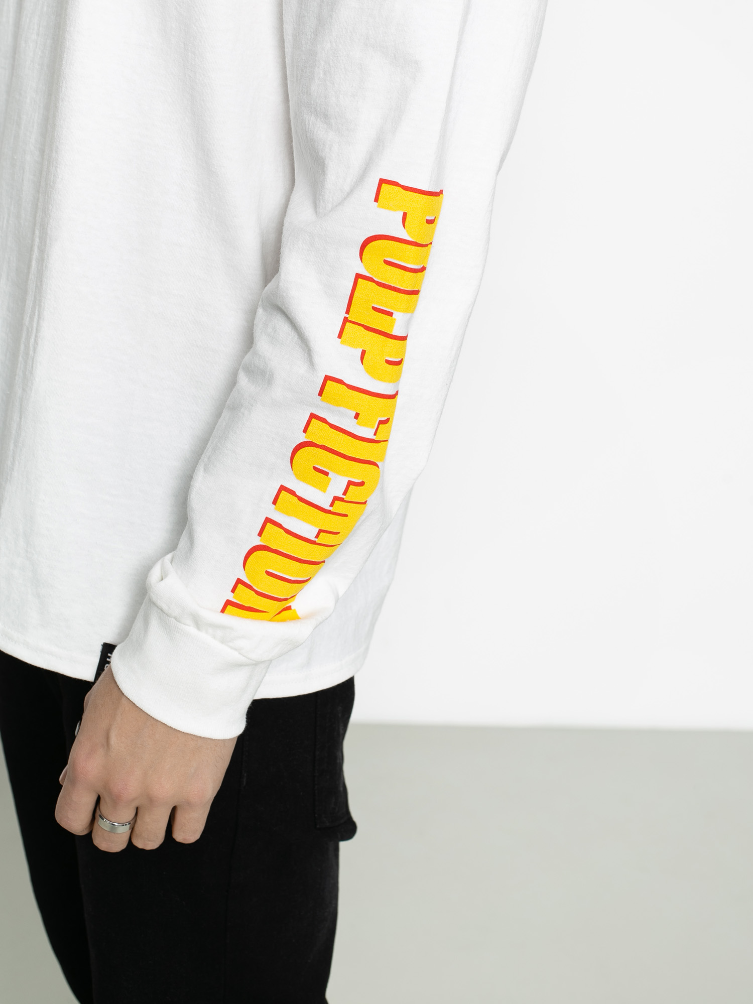 Longsleeve HUF Pulp Fiction Collage (white)