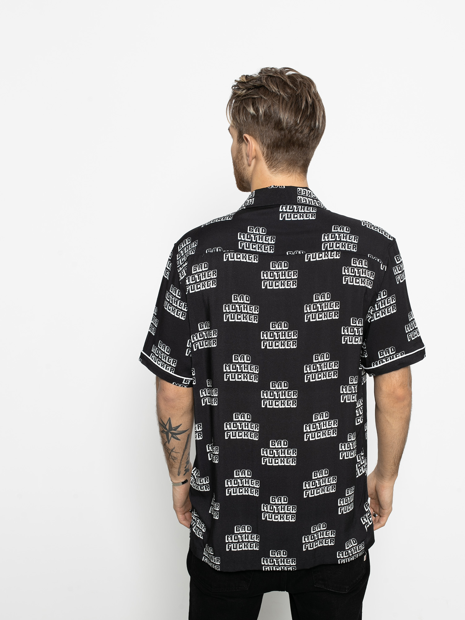 Koszula HUF Pulp Fiction Bad Mother Fucker (black)