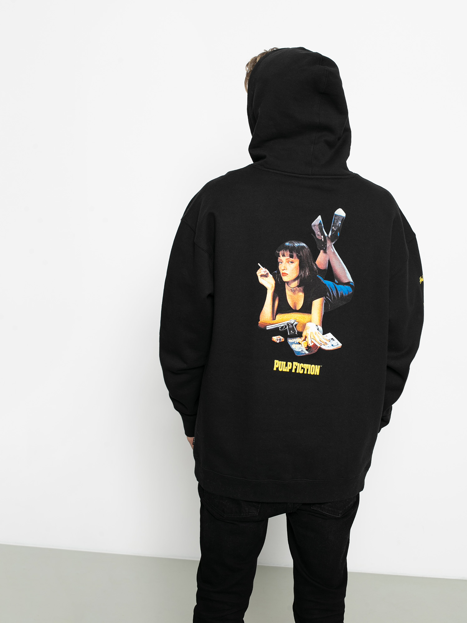 Bluza z kapturem HUF Pulp Fiction Mia Tt HD (black)