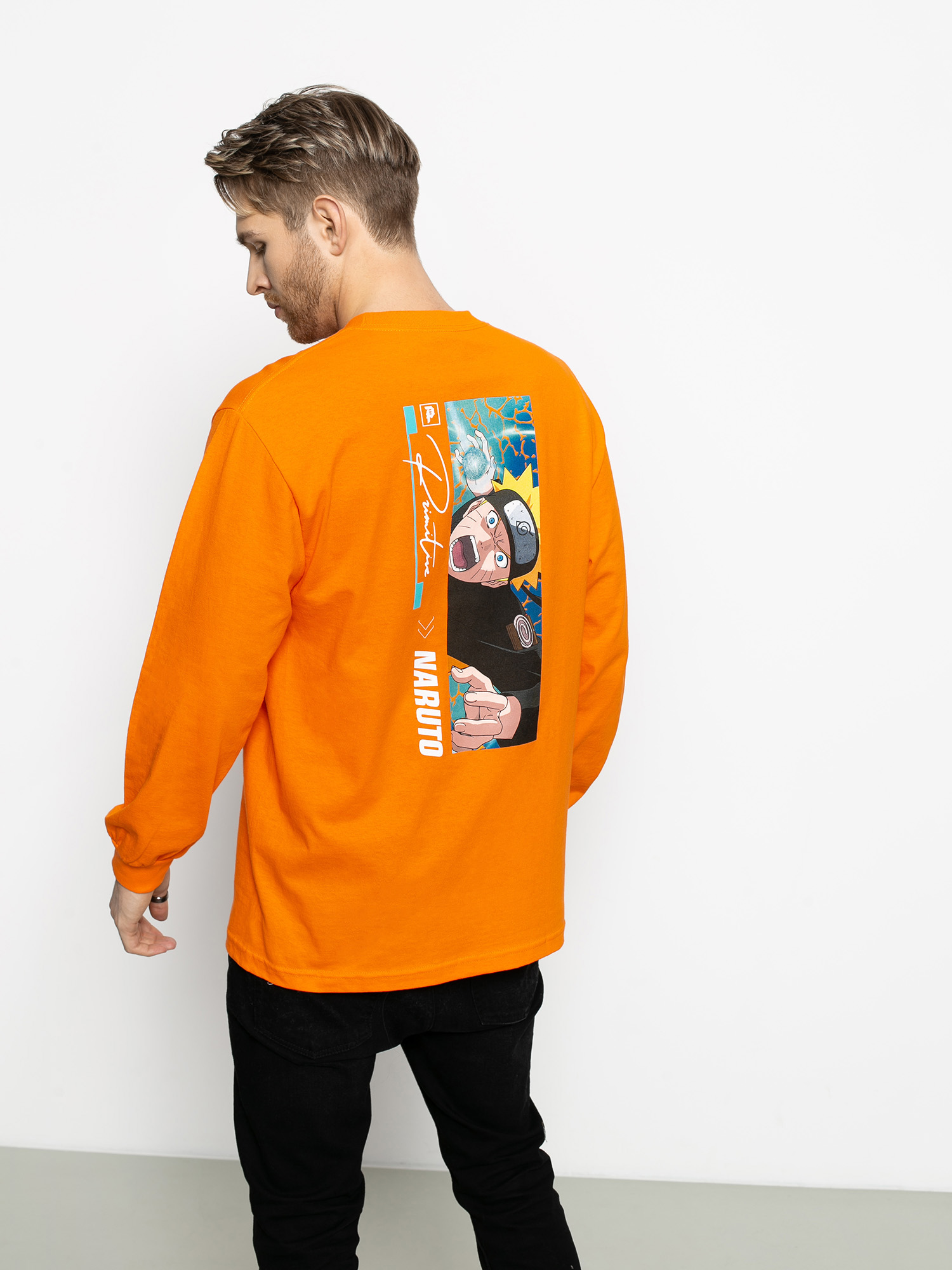 Longsleeve Primitive Naruto Combat (orange)