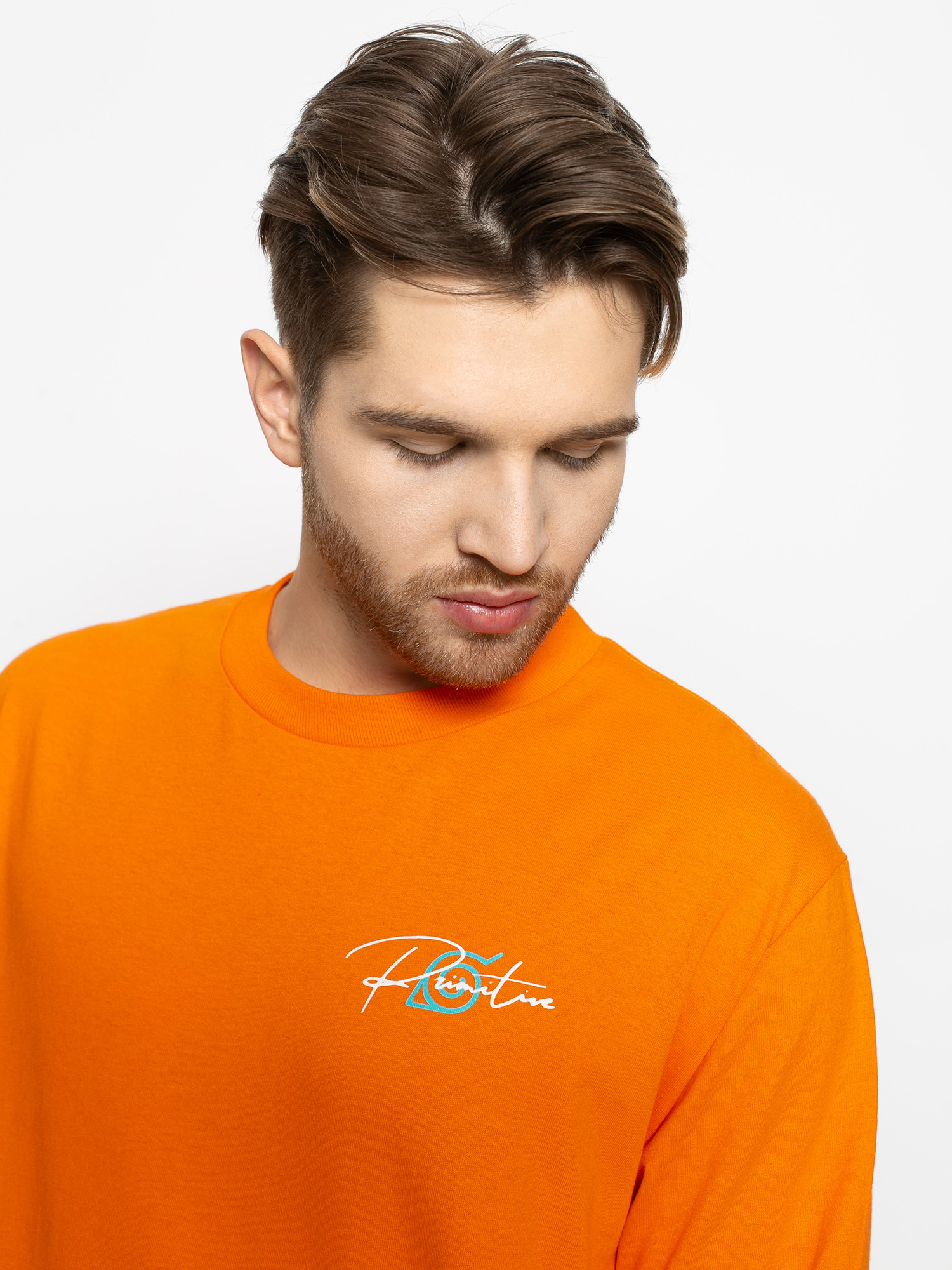 Longsleeve Primitive Naruto Combat (orange)