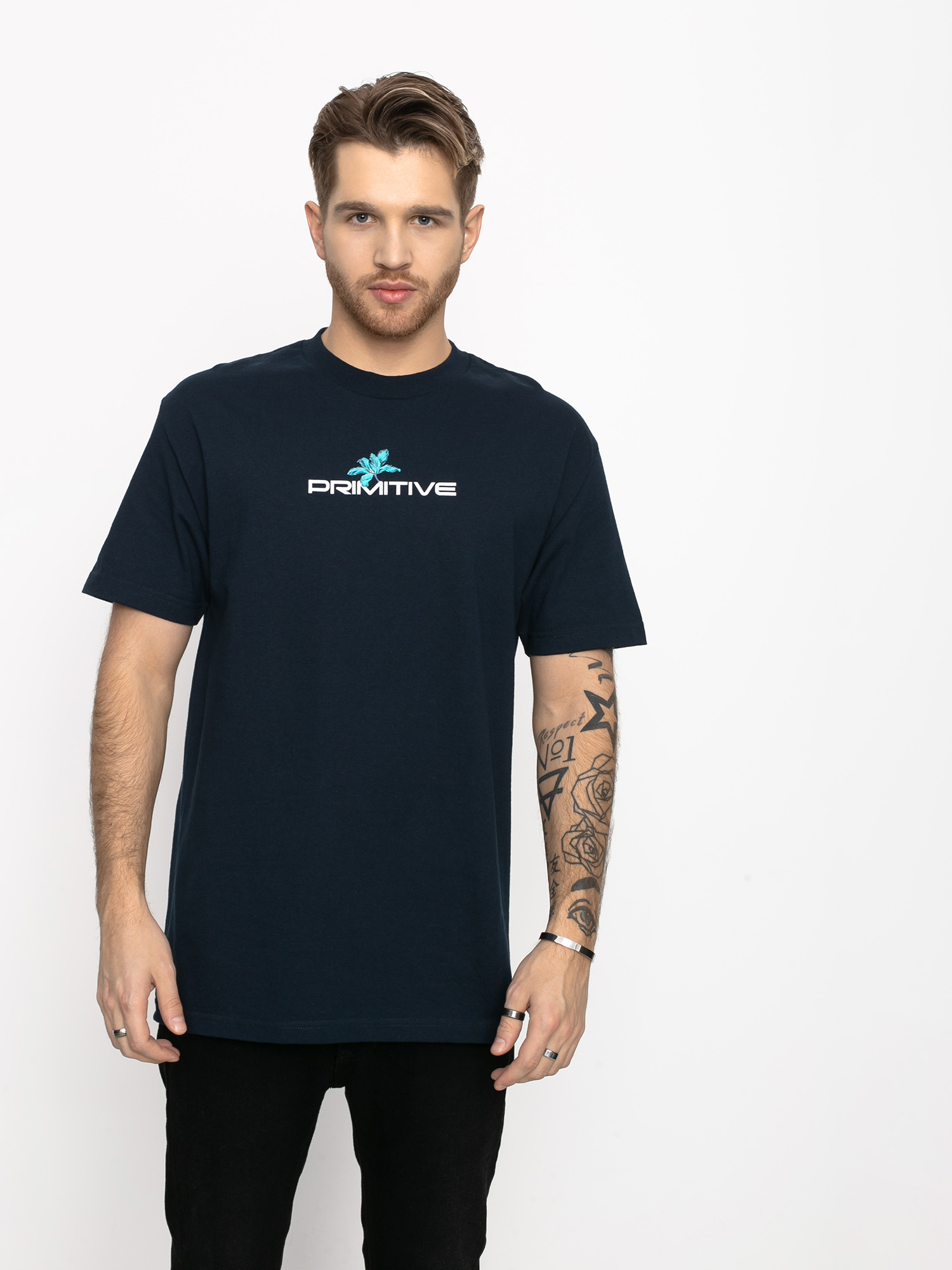 T-shirt Primitive Botanical (navy)
