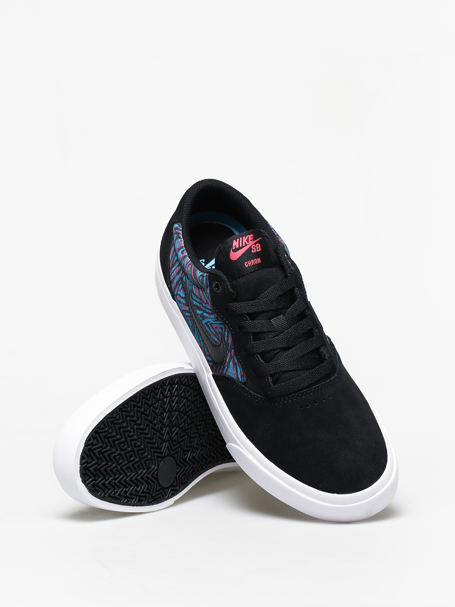 Buty Nike SB Chron Solarsoft Premium (black/black laser blue watermelon)