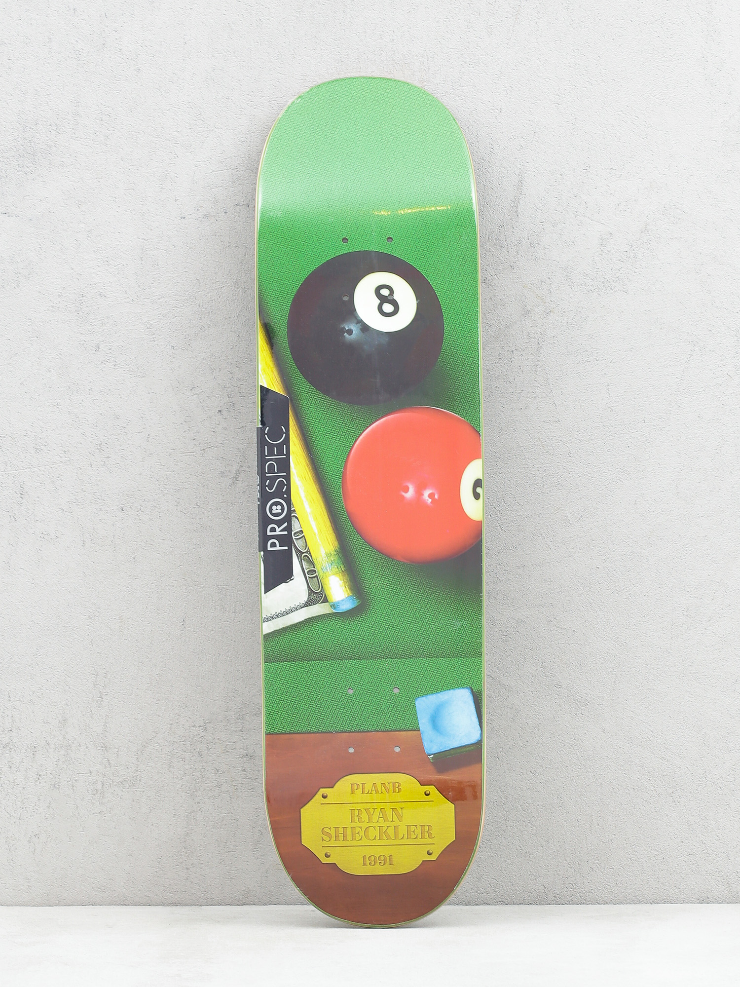 Deck Plan B Sheckler Sureshot (green/brown)