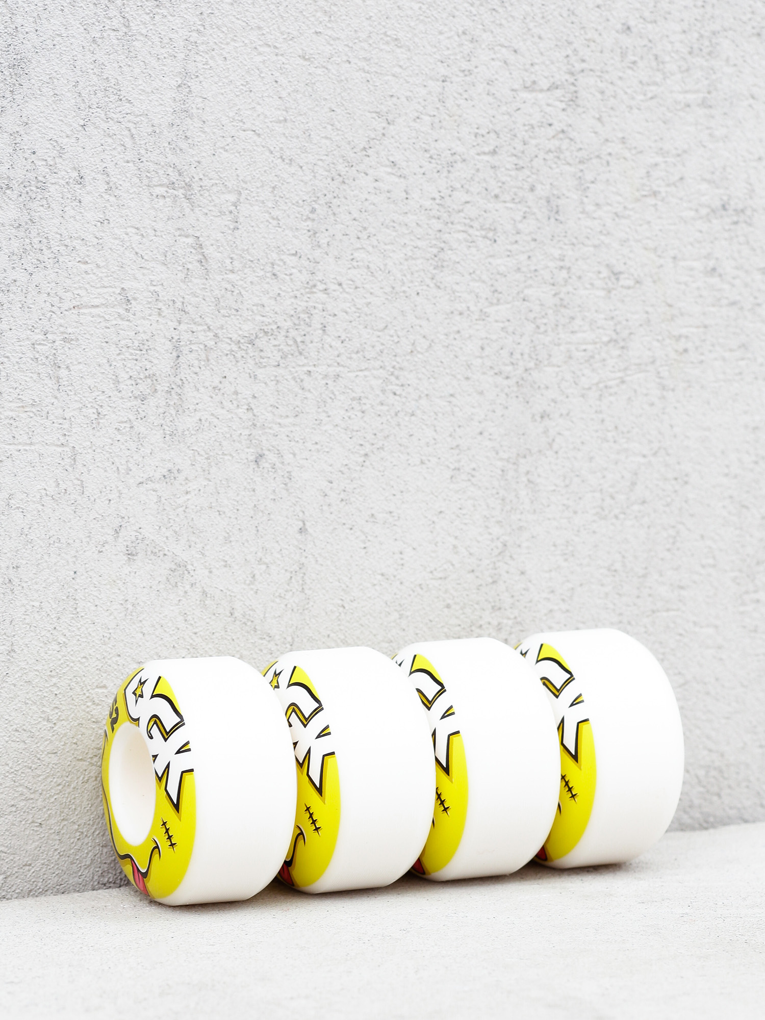 Kółka DGK Smiley (white/yellow)