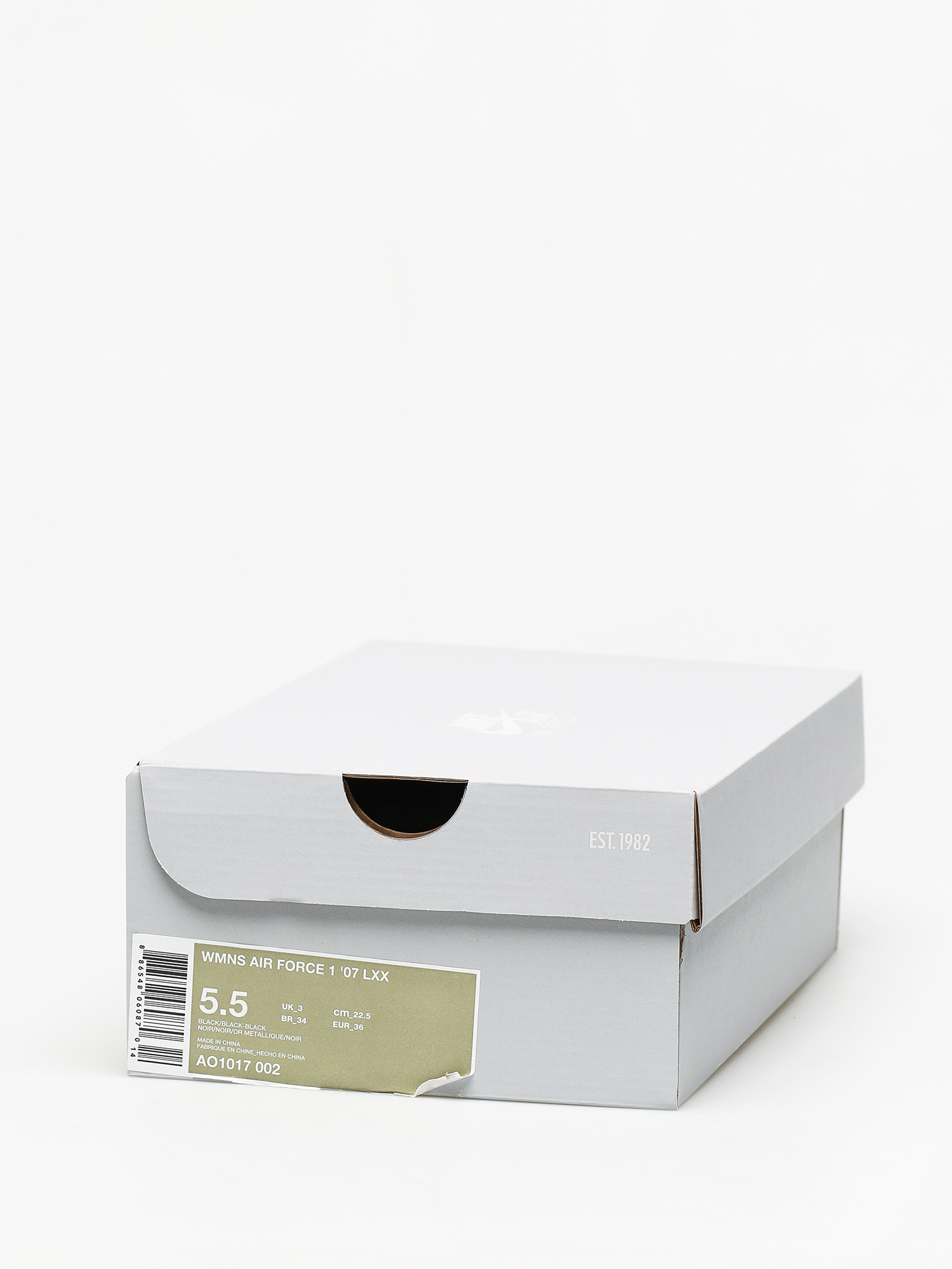 Buty Nike Air Force 1 07 Lxx Wmn (black/black black metallic gold)