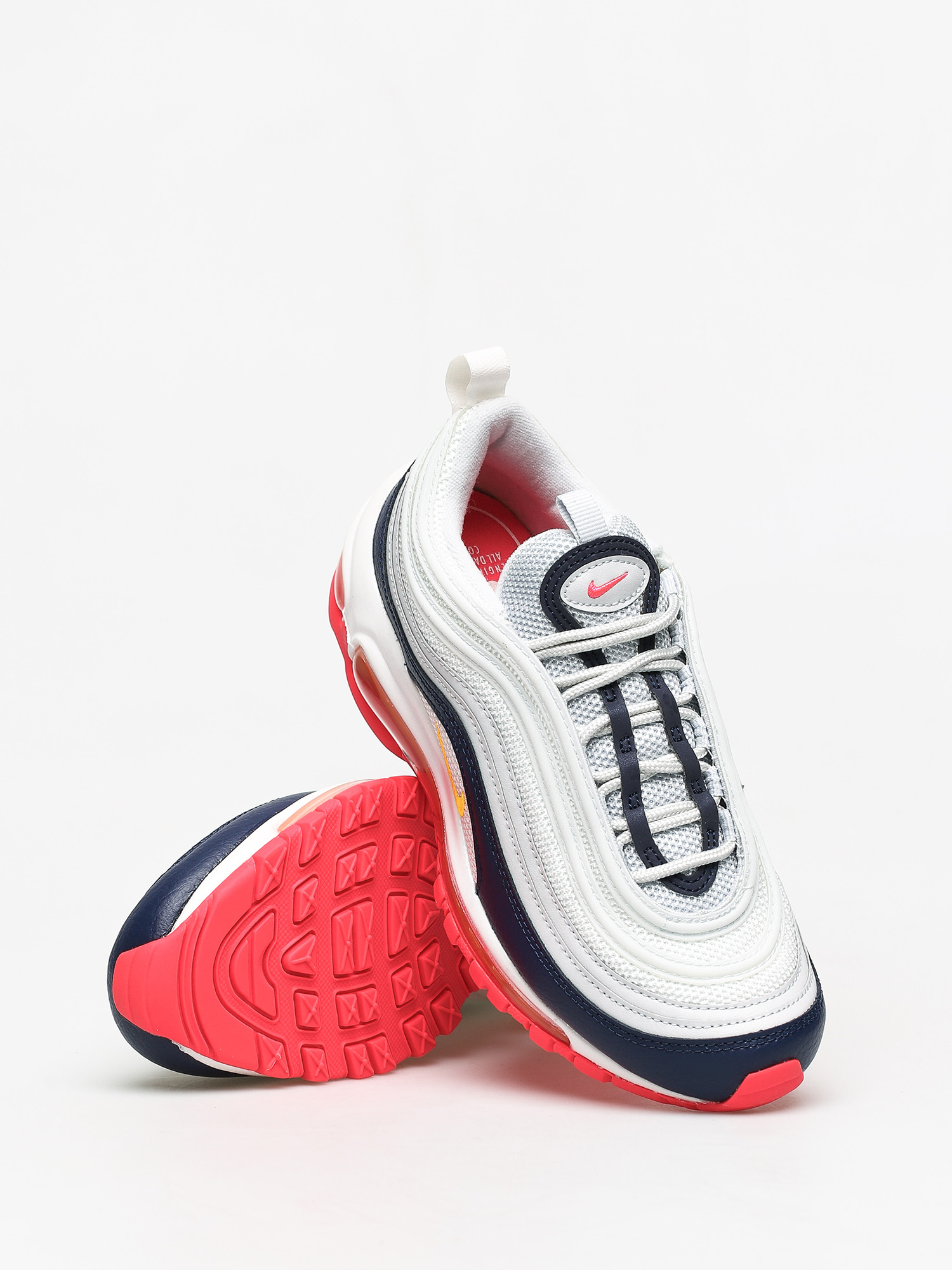 Buty Nike Air Max 97 Wmn (pure platinum/laser orange midnight navy)