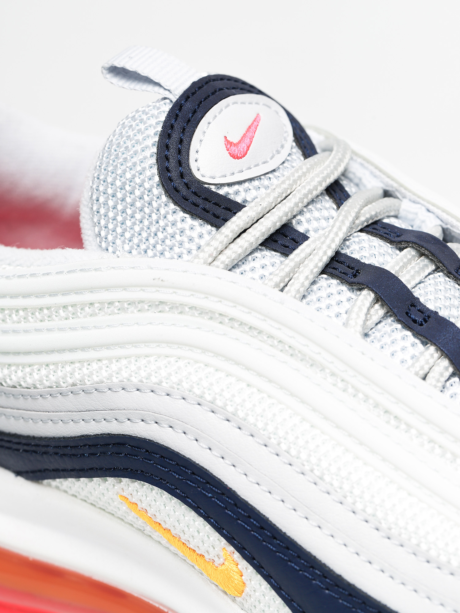 Buty Nike Air Max 97 Wmn (pure platinum/laser orange midnight navy)