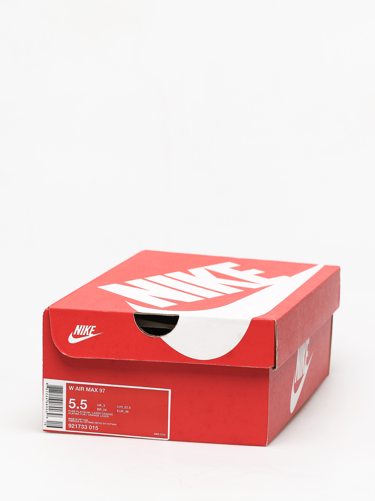 Buty Nike Air Max 97 Wmn (pure platinum/laser orange midnight navy)