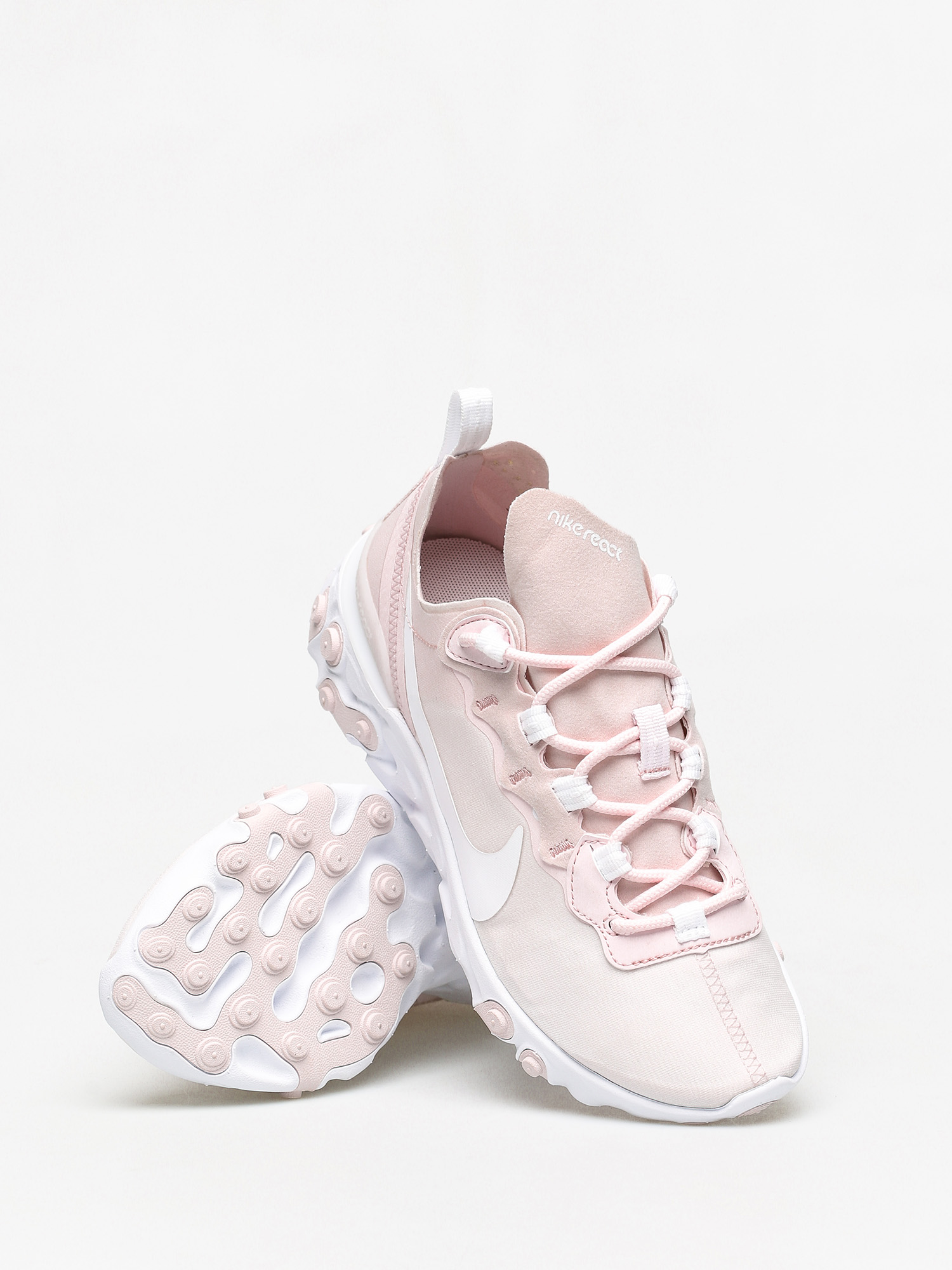 Buty Nike React Element 55 Wmn (pale pink/white white pale pink)