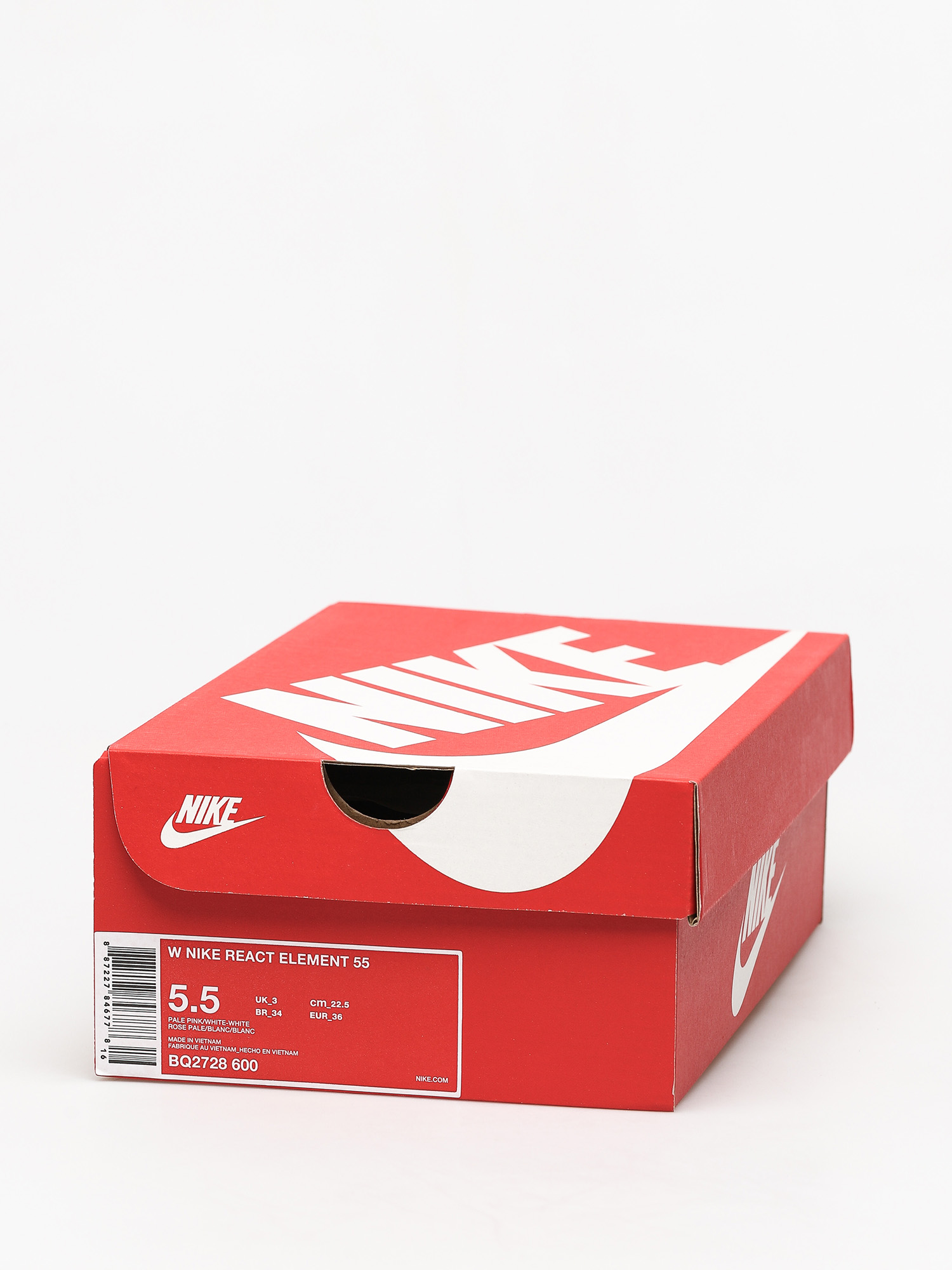 Buty Nike React Element 55 Wmn (pale pink/white white pale pink)