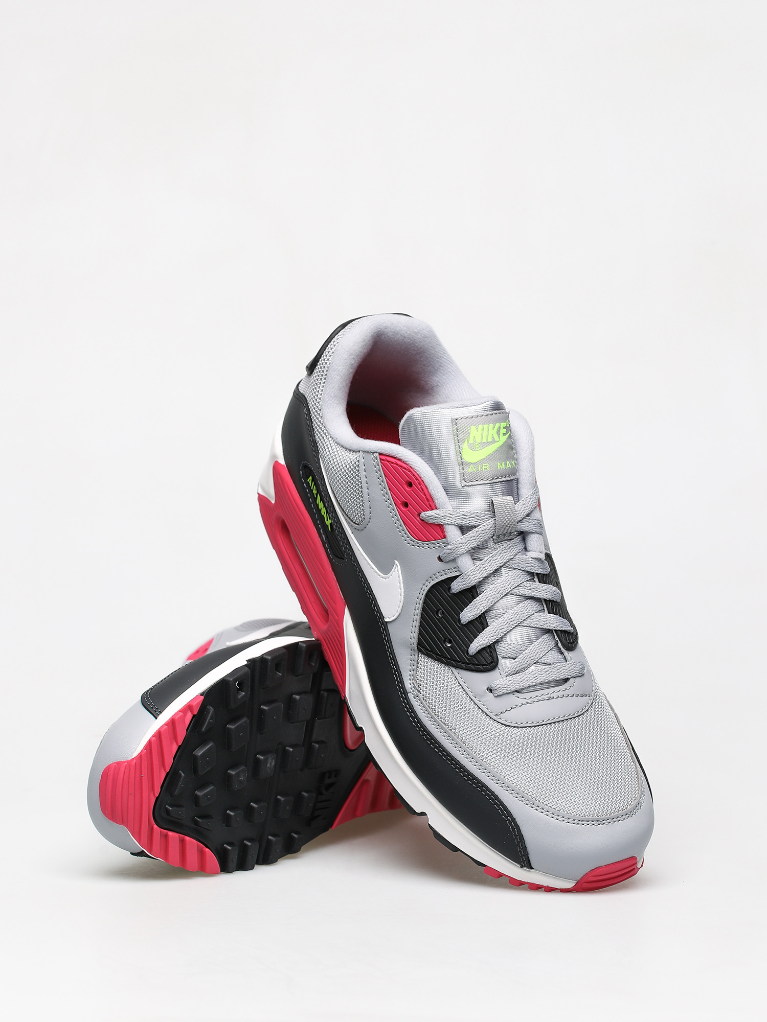 Buty Nike Air Max 90 Essential (wolf grey/white rush pink volt)