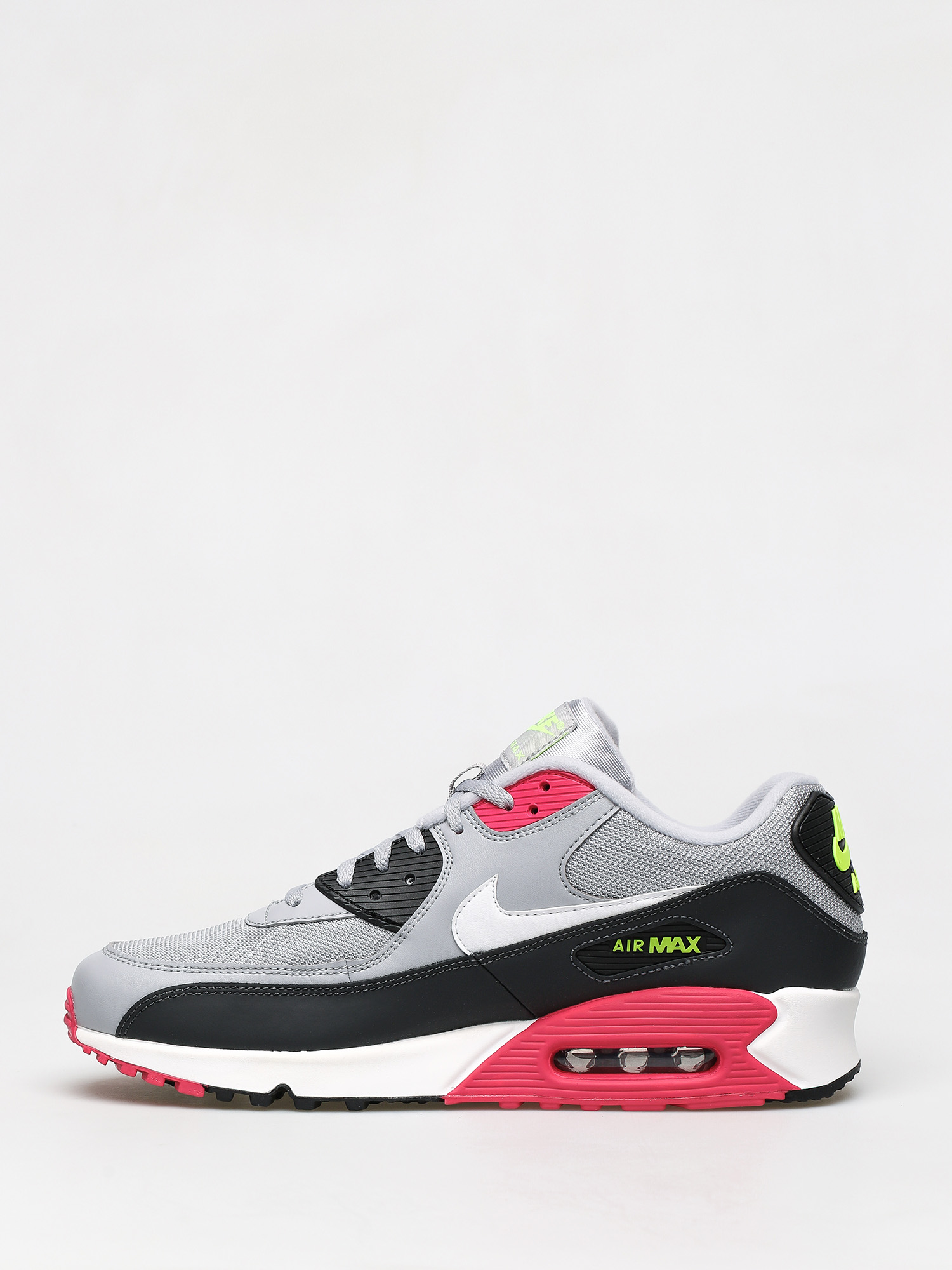 Buty Nike Air Max 90 Essential (wolf grey/white rush pink volt)