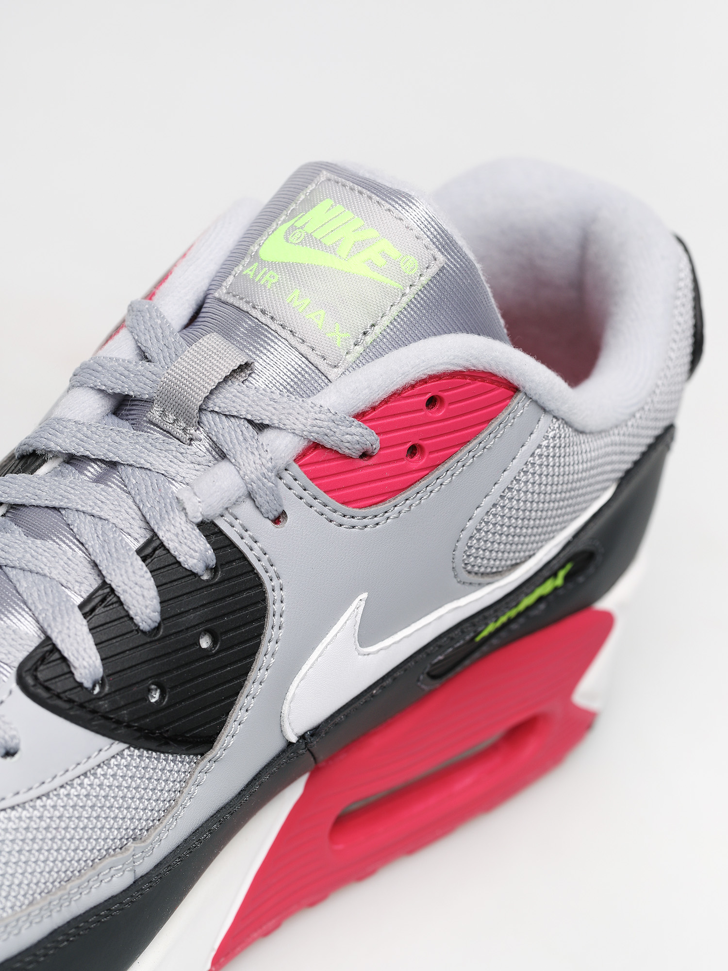 Buty Nike Air Max 90 Essential (wolf grey/white rush pink volt)