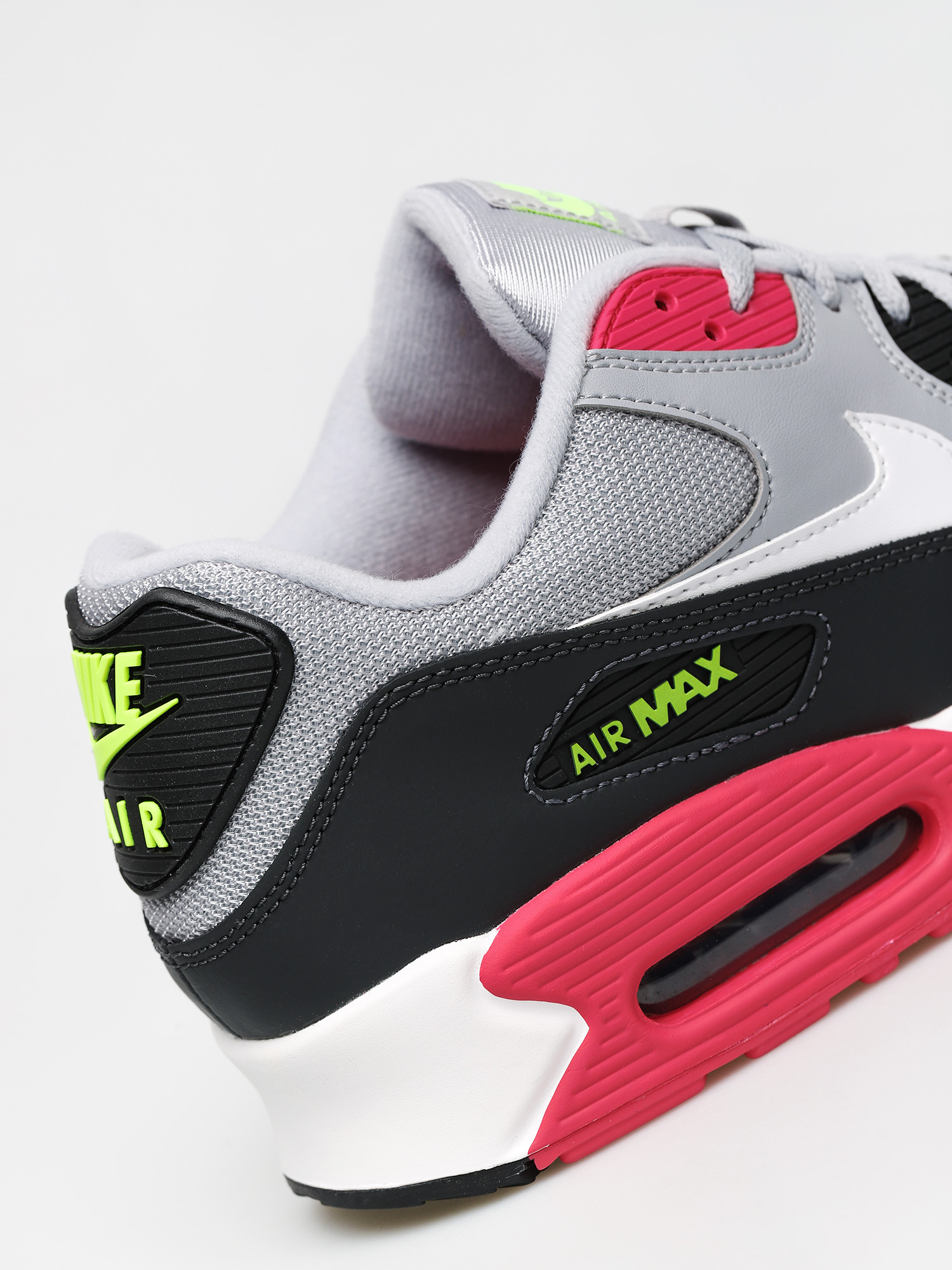 Buty Nike Air Max 90 Essential (wolf grey/white rush pink volt)