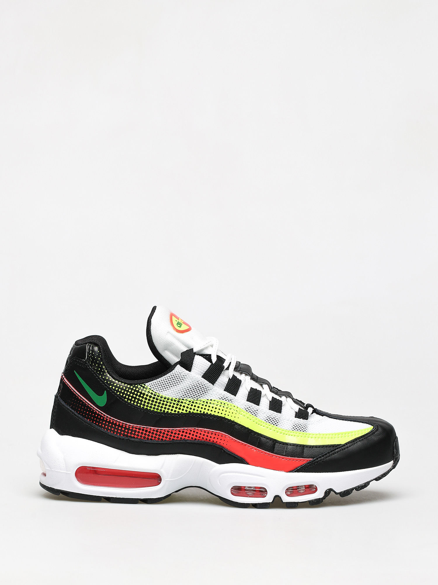 Buty Nike Air Max 95 Se (black/aloe verde bright crimson volt)