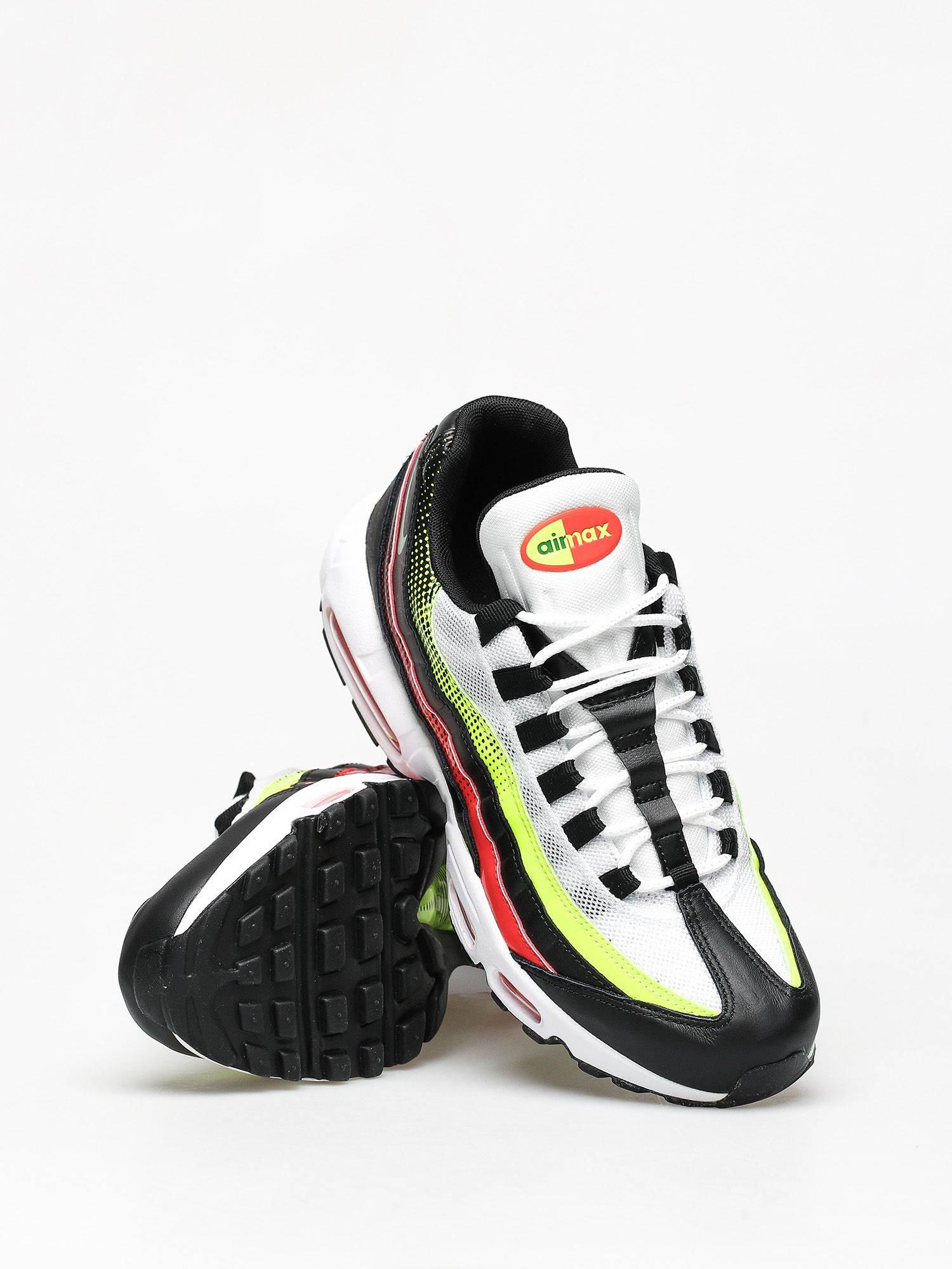 Buty Nike Air Max 95 Se (black/aloe verde bright crimson volt)