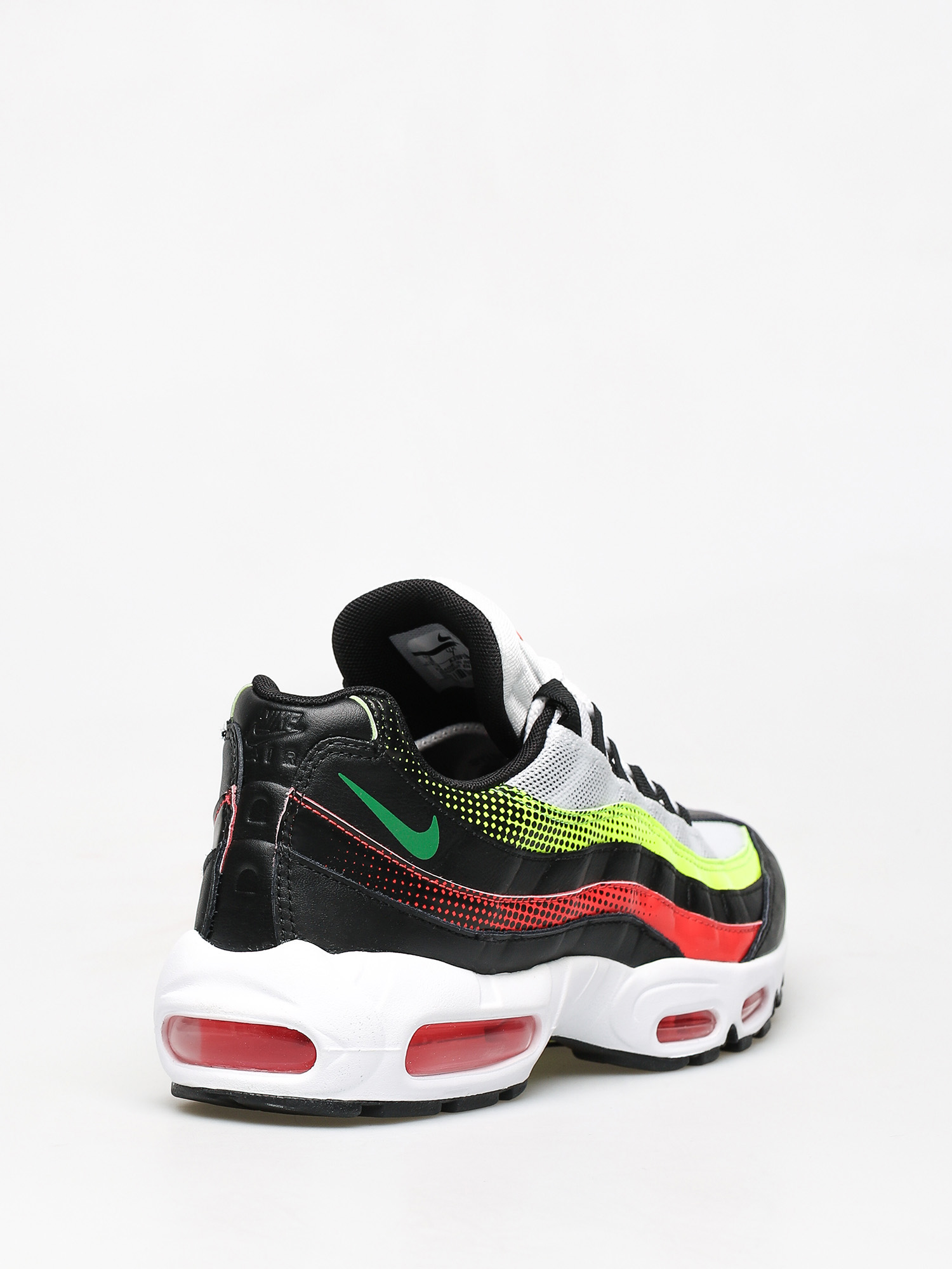 Buty Nike Air Max 95 Se (black/aloe verde bright crimson volt)