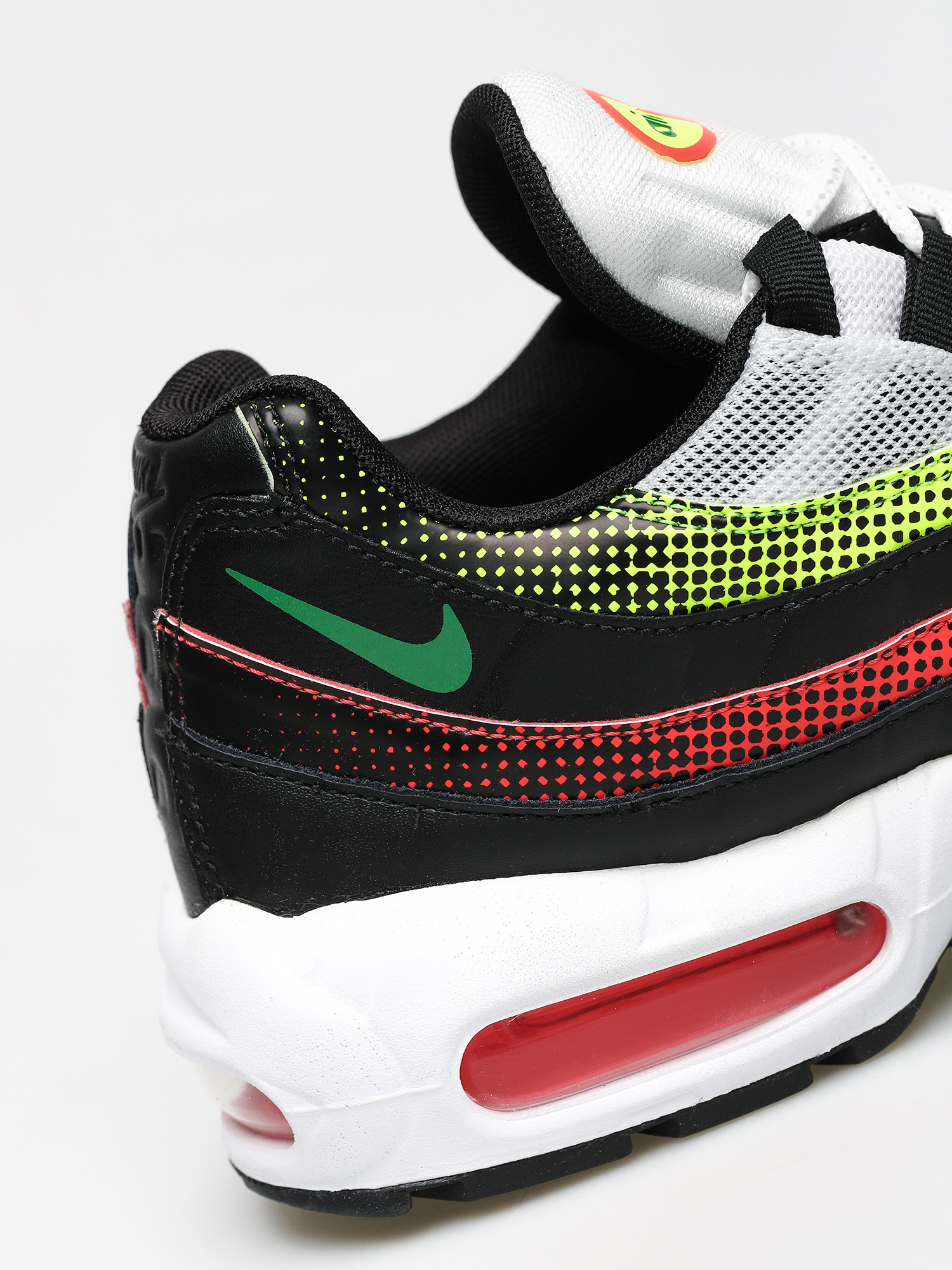 Buty Nike Air Max 95 Se (black/aloe verde bright crimson volt)