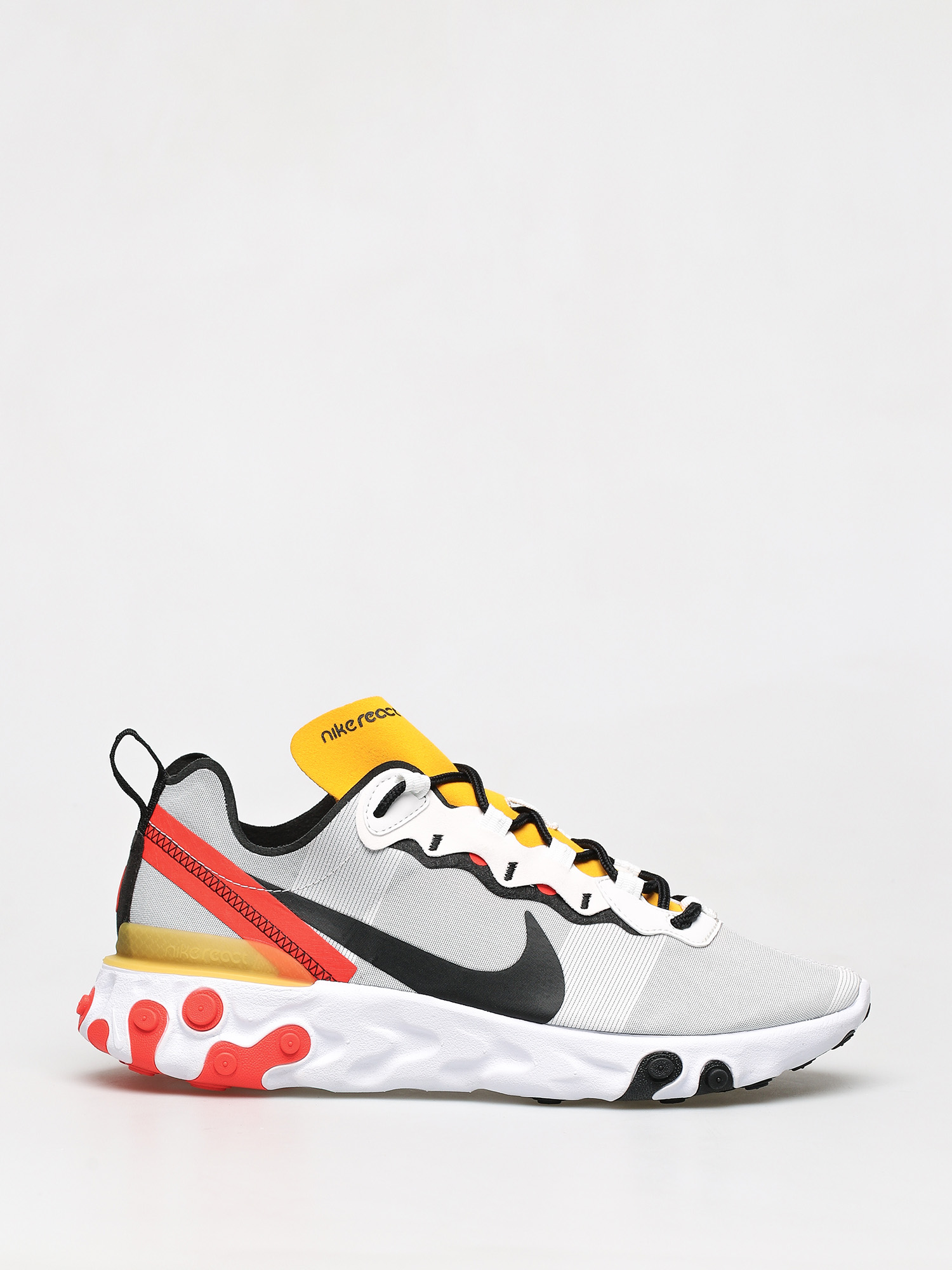 Buty Nike React Element 55 (white/black bright crimson)