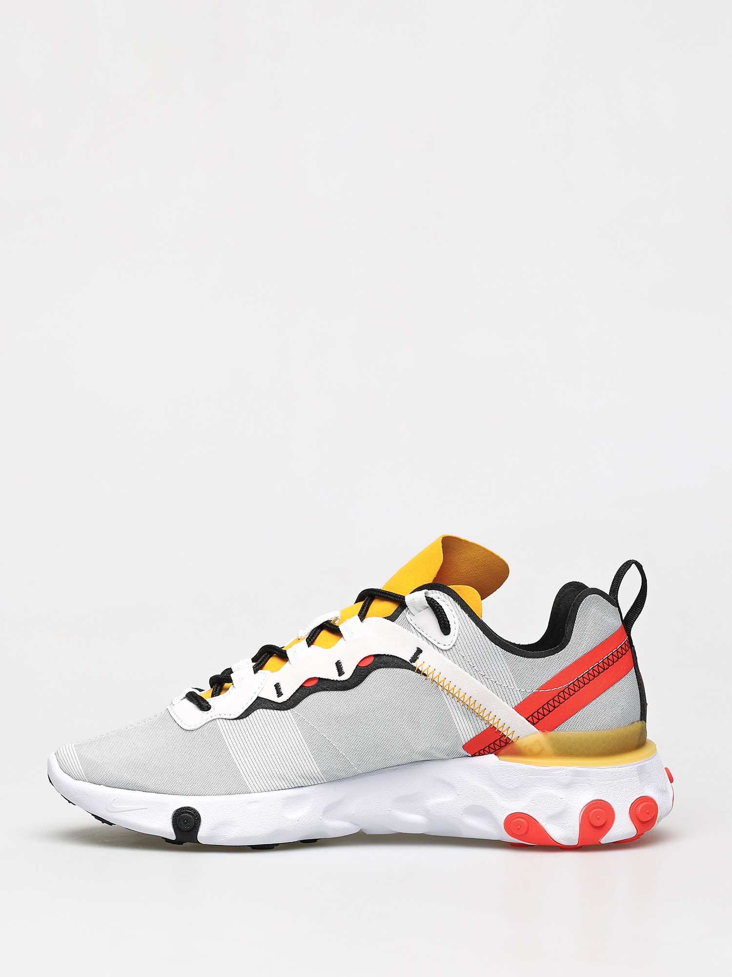 Buty Nike React Element 55 (white/black bright crimson)