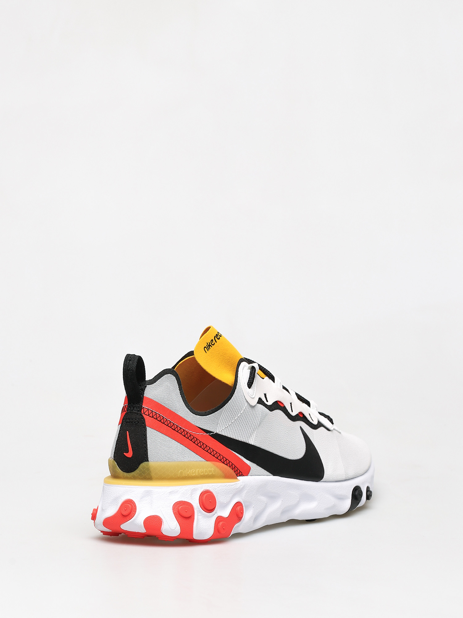 Buty Nike React Element 55 (white/black bright crimson)