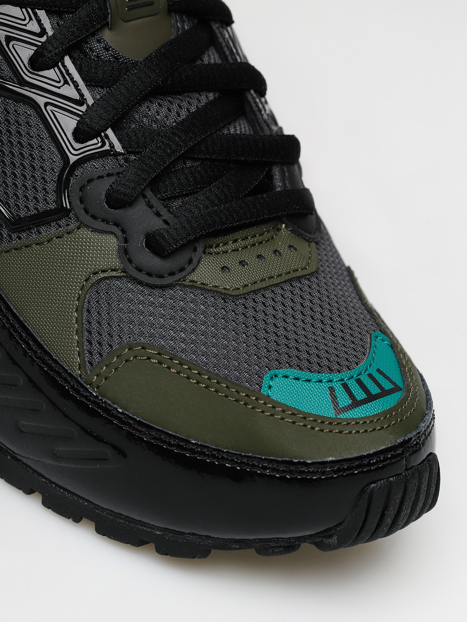 Buty Nike Shox Enigma Wmn (black/anthracite cargo khaki gym red)