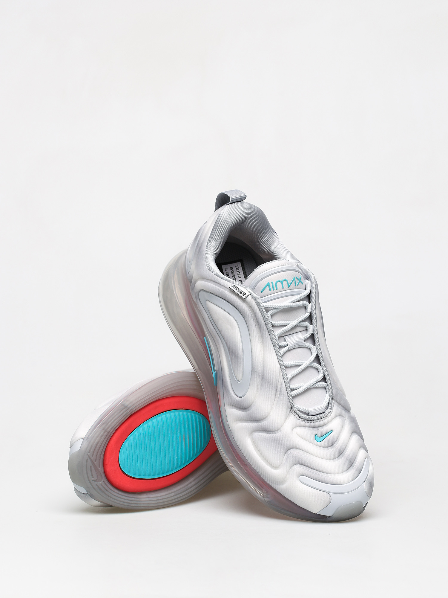 Buty Nike Air Max 720 (wolf grey/teal nebula red orbit white)