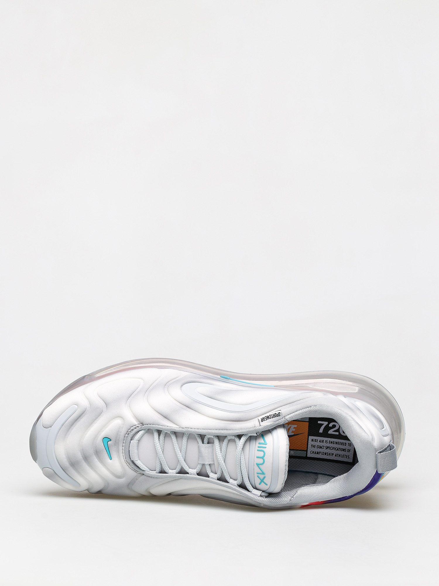 Buty Nike Air Max 720 (wolf grey/teal nebula red orbit white)
