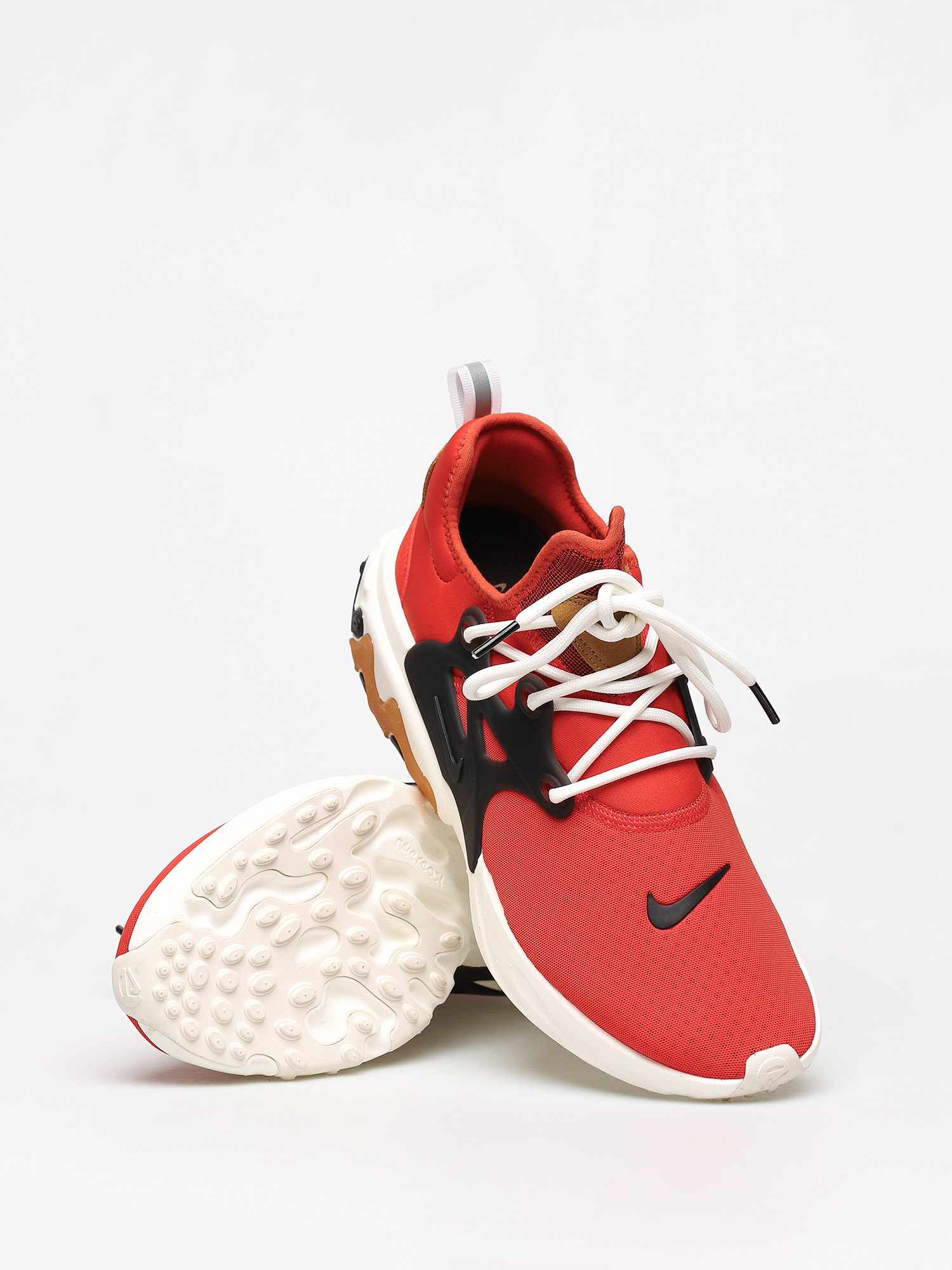 nike react presto white habanero red obsidian