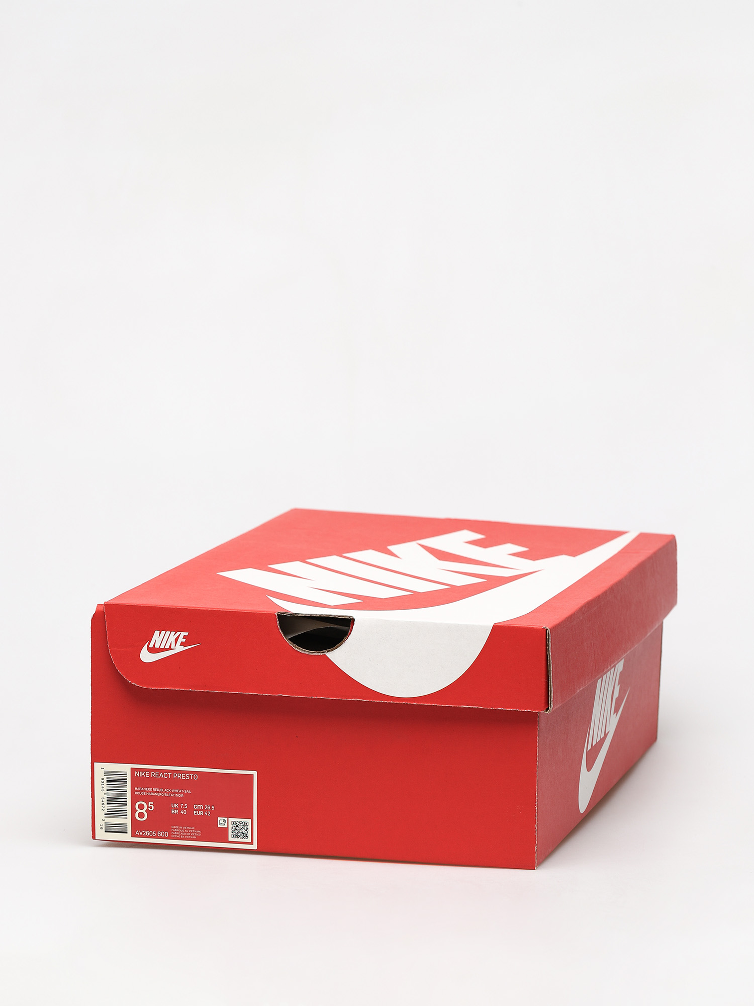 Buty Nike React Presto (habanero red/black wheat sail)