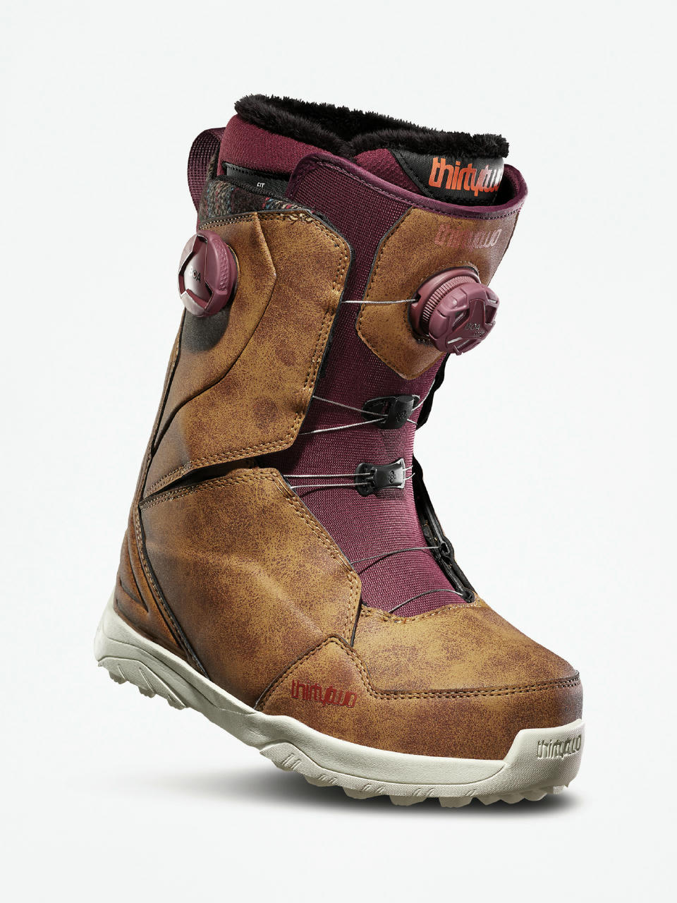 Damskie Buty snowboardowe ThirtyTwo Lashed Double Boa (brown)