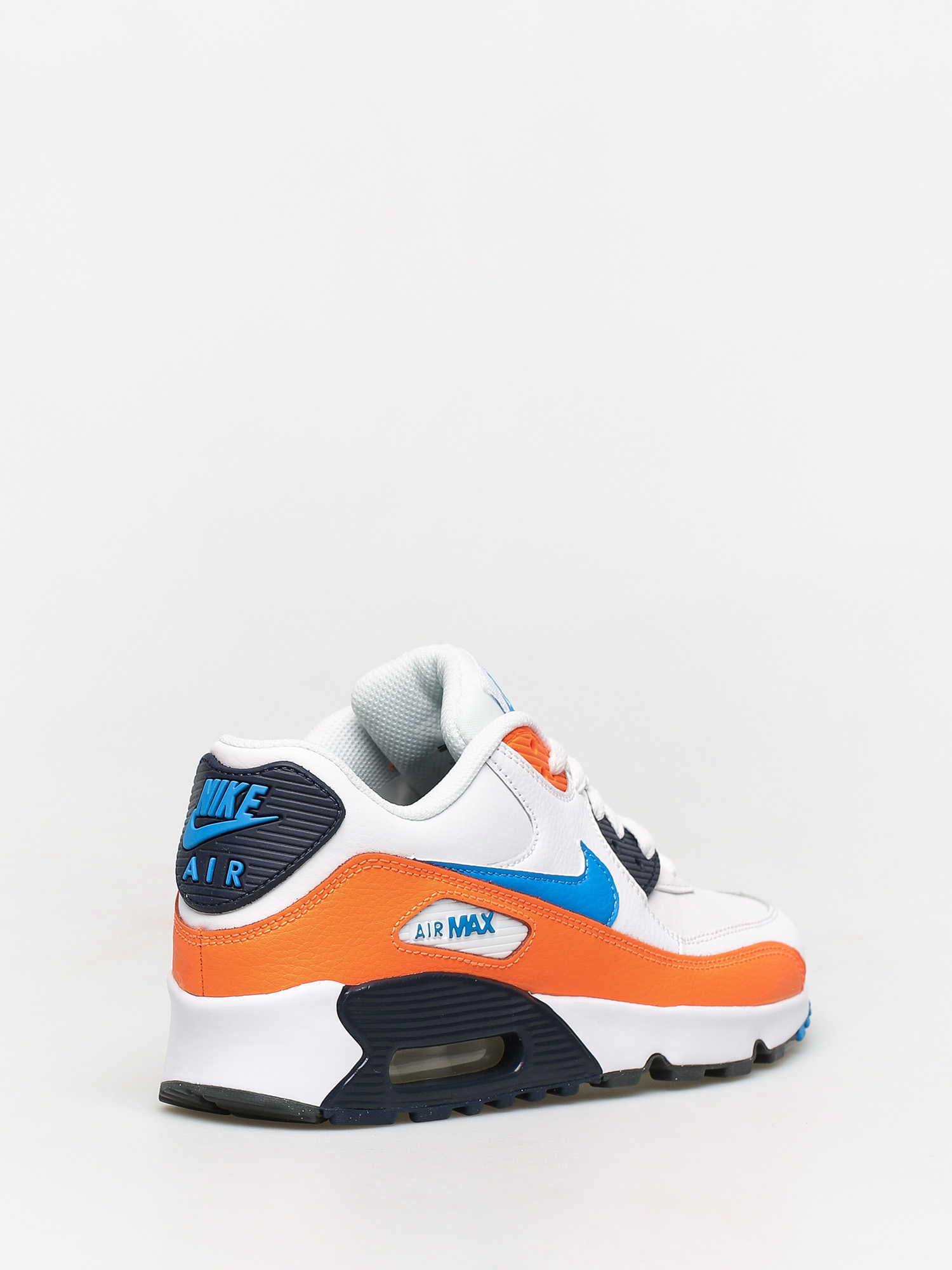 Buty Nike Air Max 90 Ltr Gs (white/photo blue total orange)